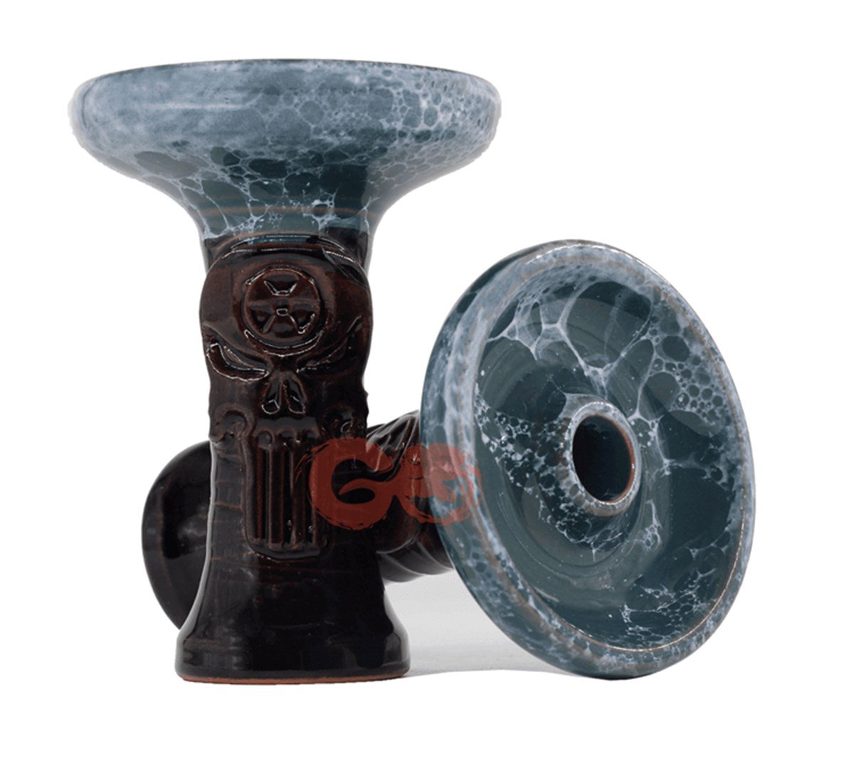 Alkamik Punisher Dark Green & White