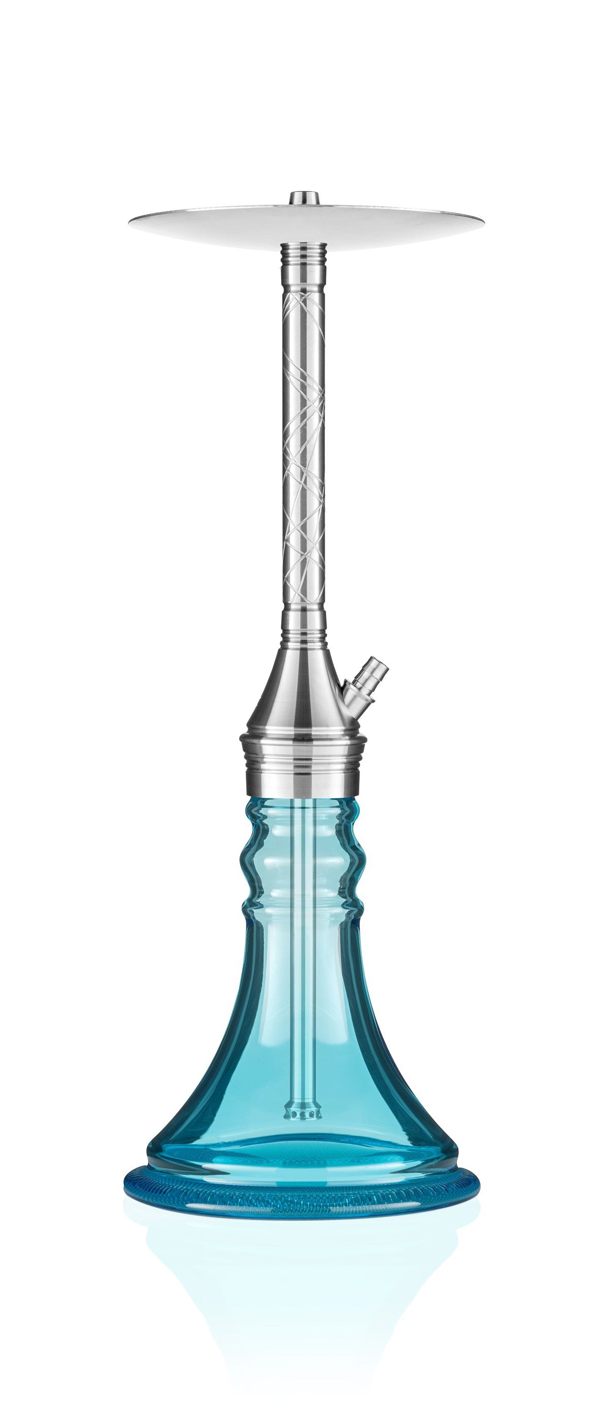 Ath Adalya L-Steel (Çelik) Serhoş Model Nargile Takımı