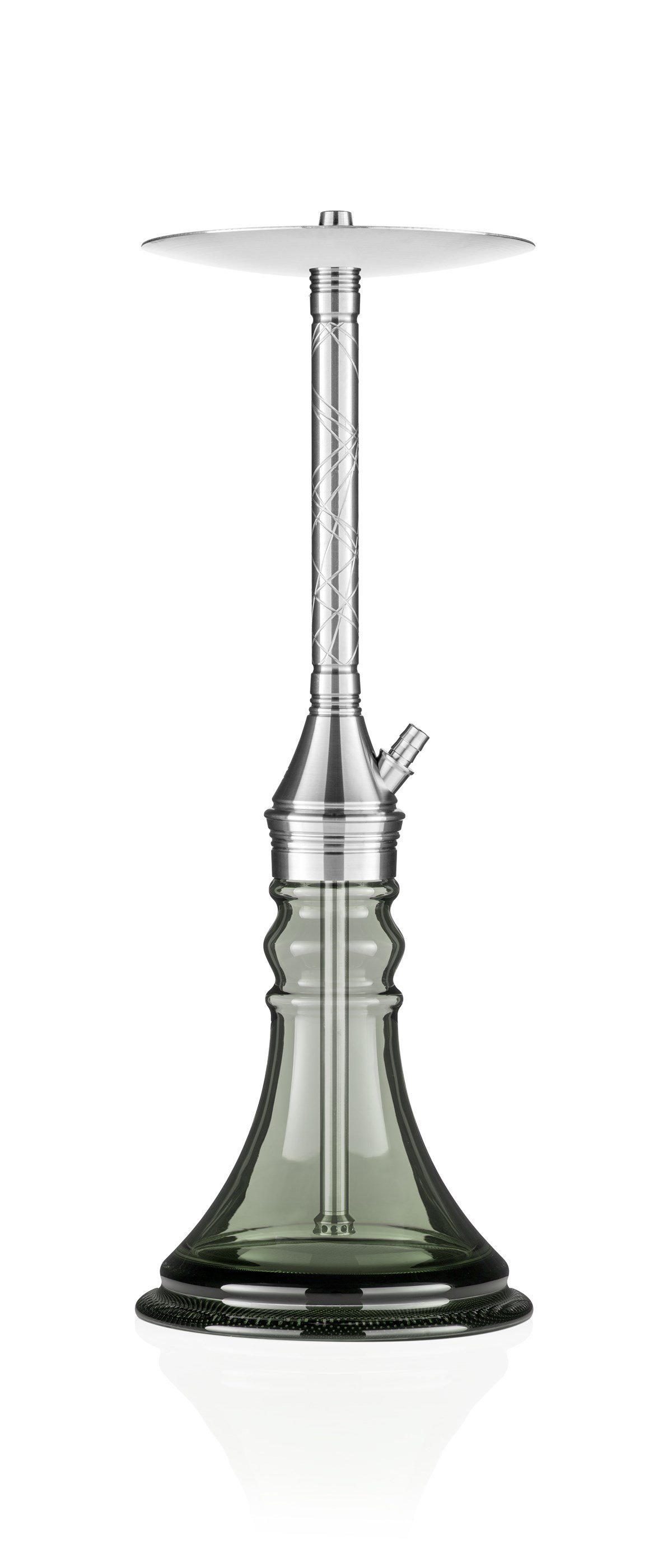 Ath Adalya L-Steel (Çelik) Serhoş Model Nargile Takımı