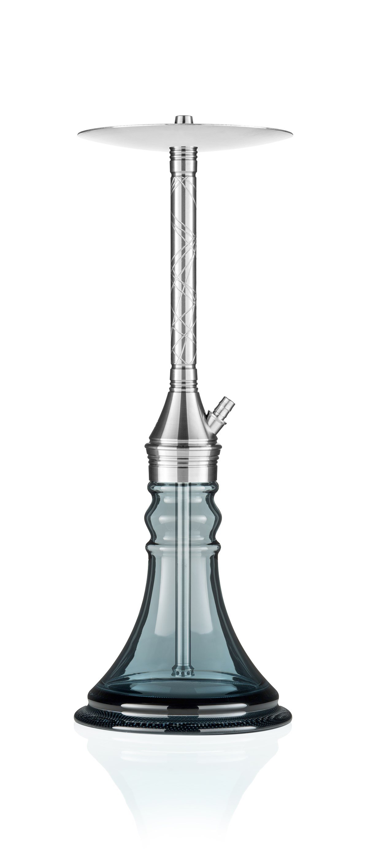 Ath Adalya L-Steel (Çelik) Serhoş Model Nargile Takımı