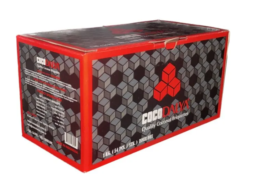 Cocodalya 27'er Küp Nargile Kömürü 1KG