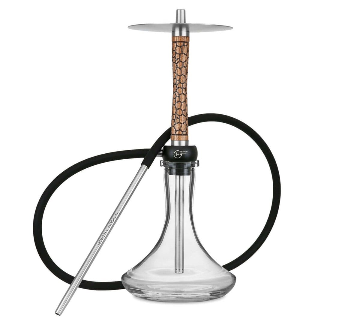 Geometry Hookah Little Bro Stone Brown