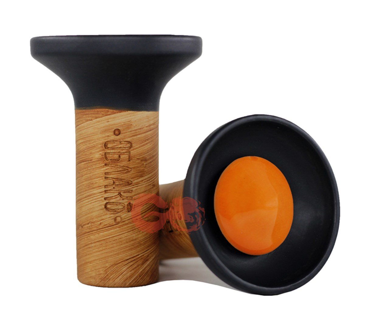 Oblako Flow Mat Siyah Turuncu