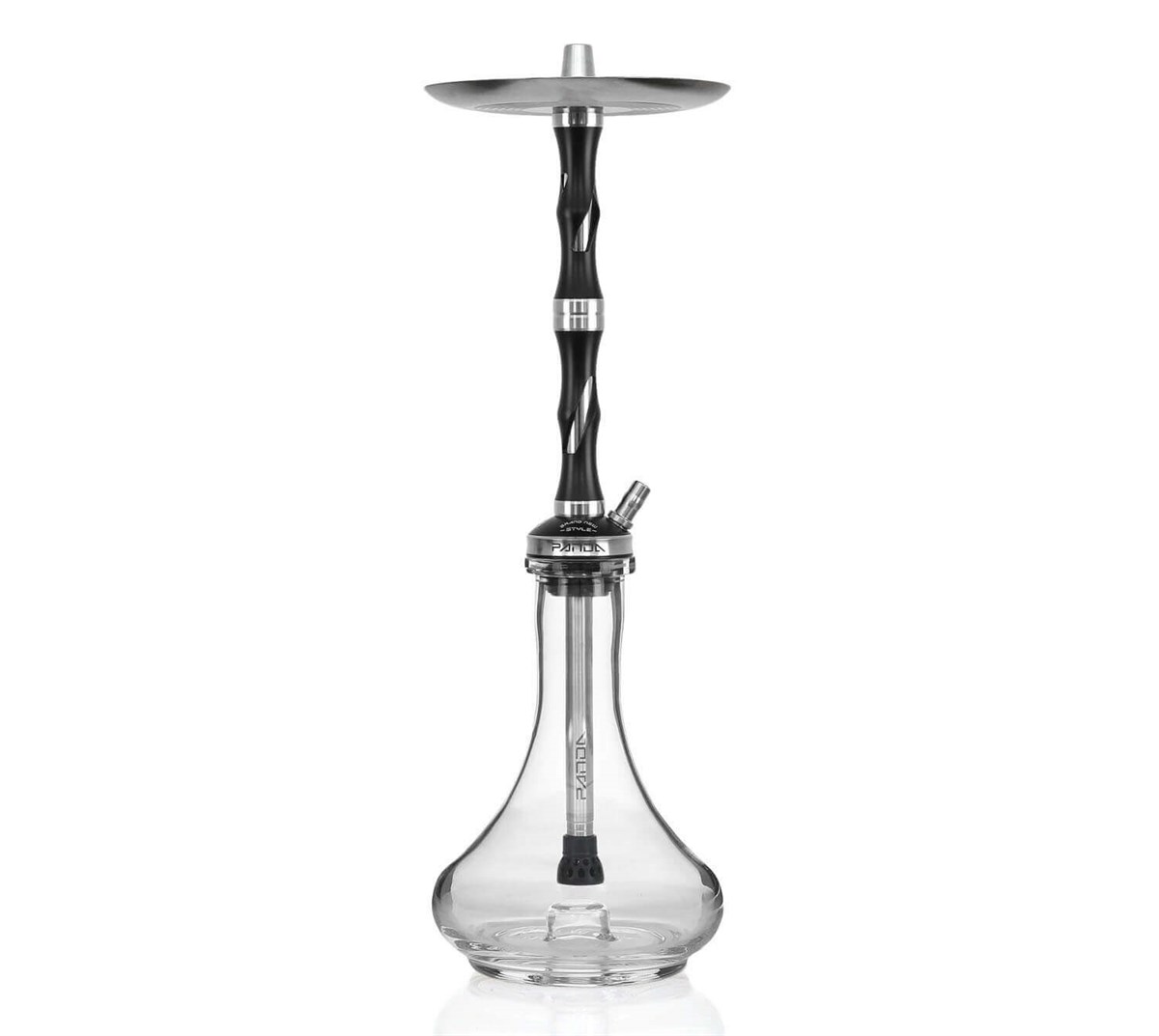 Panda Hookah Black Window Nargile Takımı