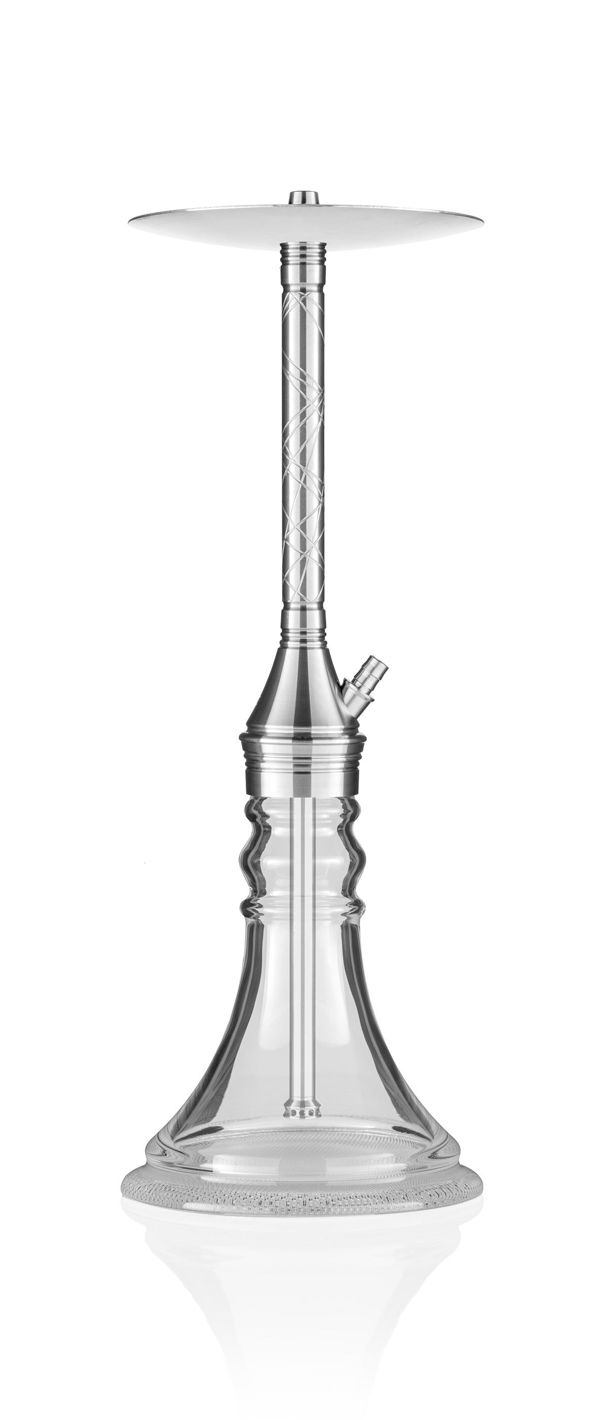 Ath Adalya L-Steel (Çelik) Serhoş Model Nargile Takımı