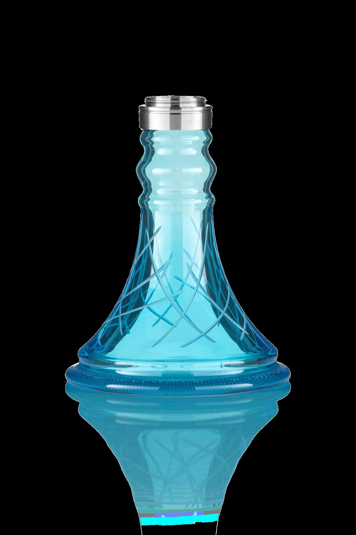 Ath Adalya L-Steel Cut Firuze Nargile Şişesi