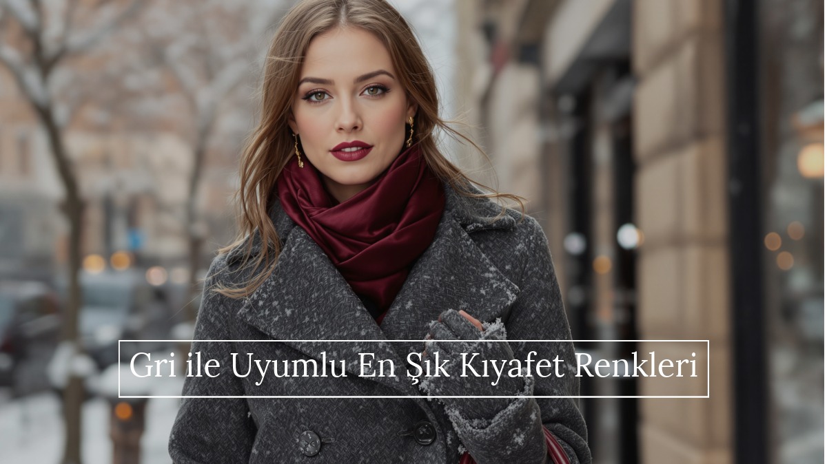 Gri ile Uyumlu En Şık Kıyafet Renkleri