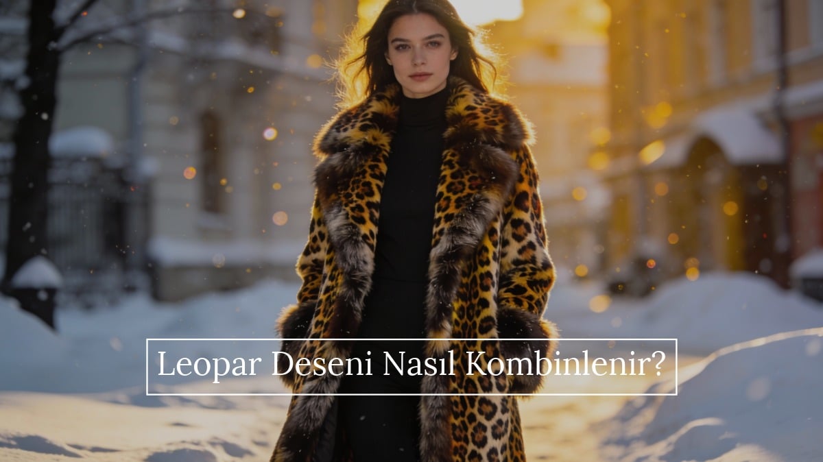 leopar deseni nasıl kombinlenir
