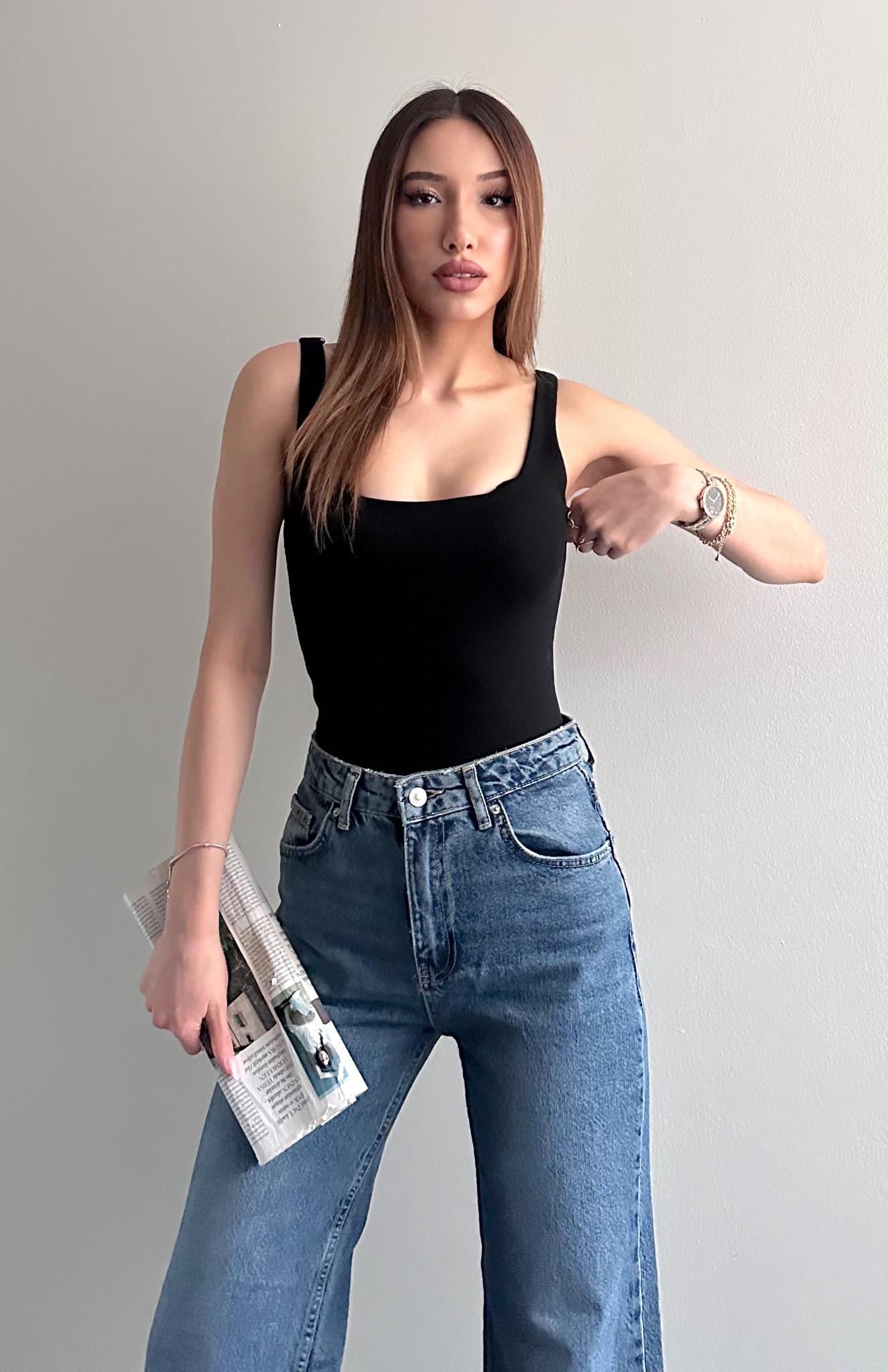 Askılı Atlet SİYAH