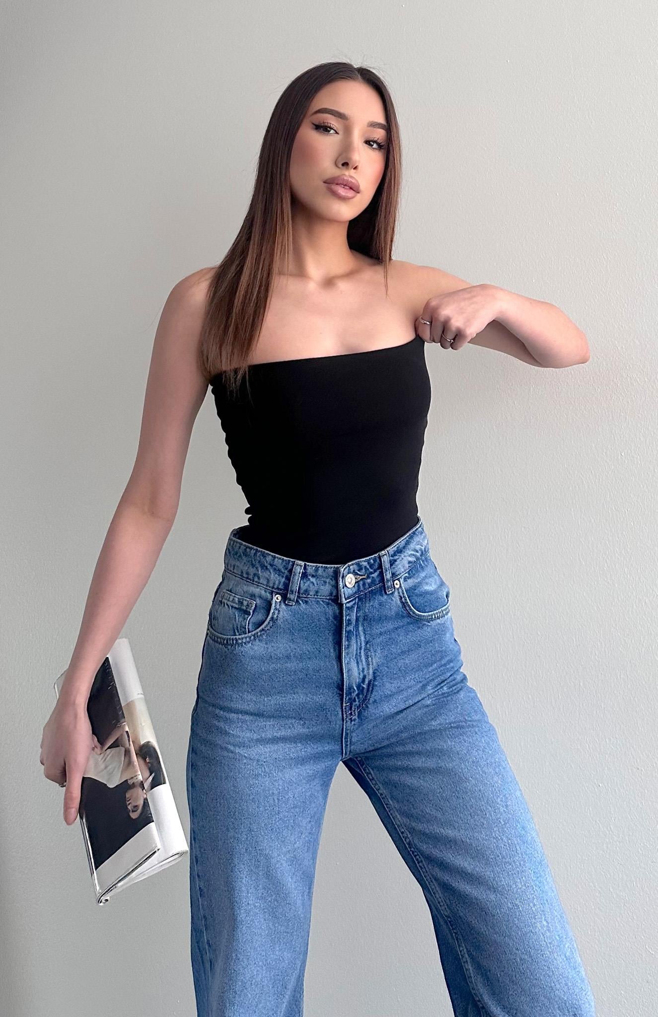Crop Atlet SİYAH