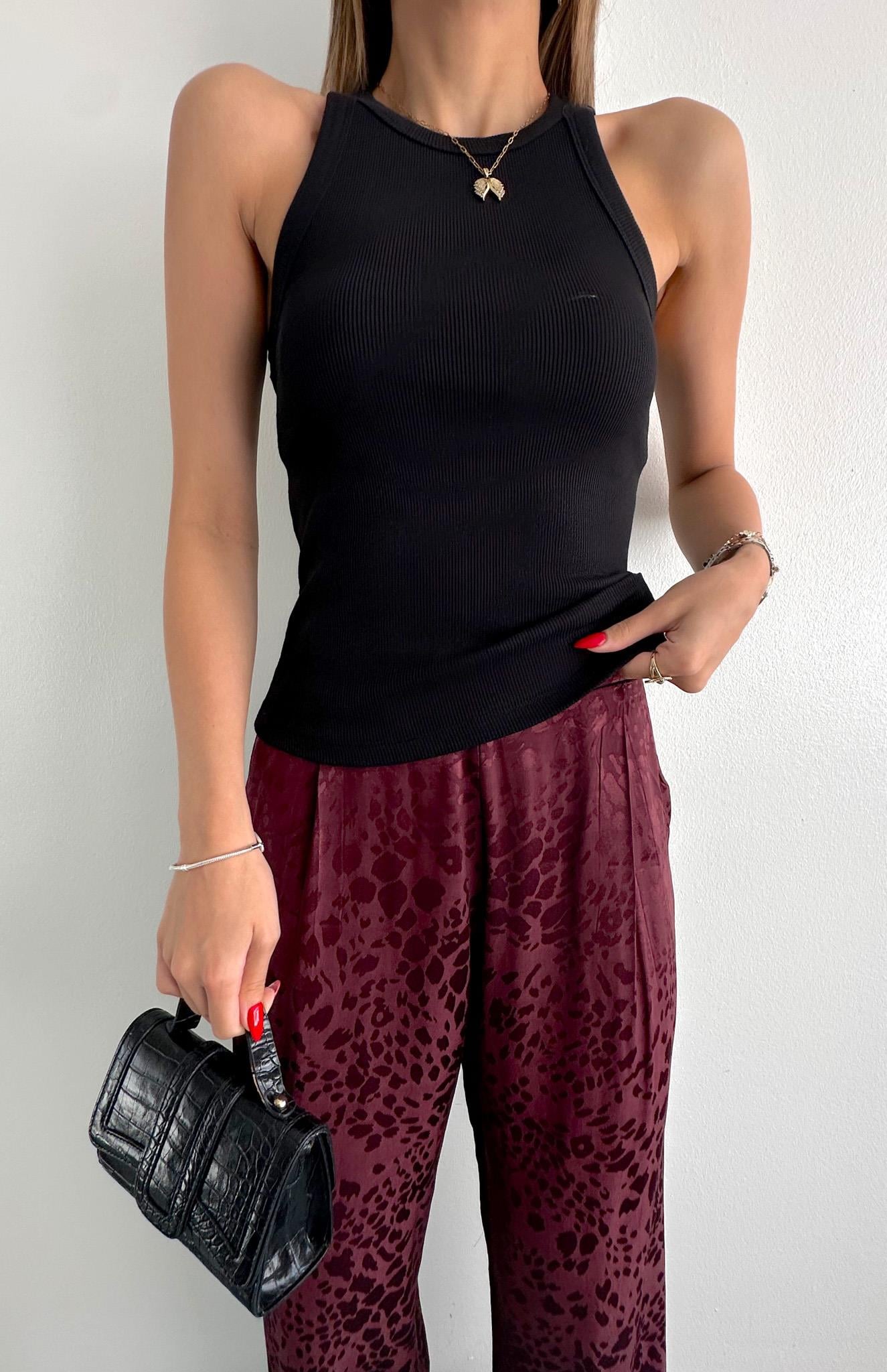 Geniş Biyeli Atlet SİYAH