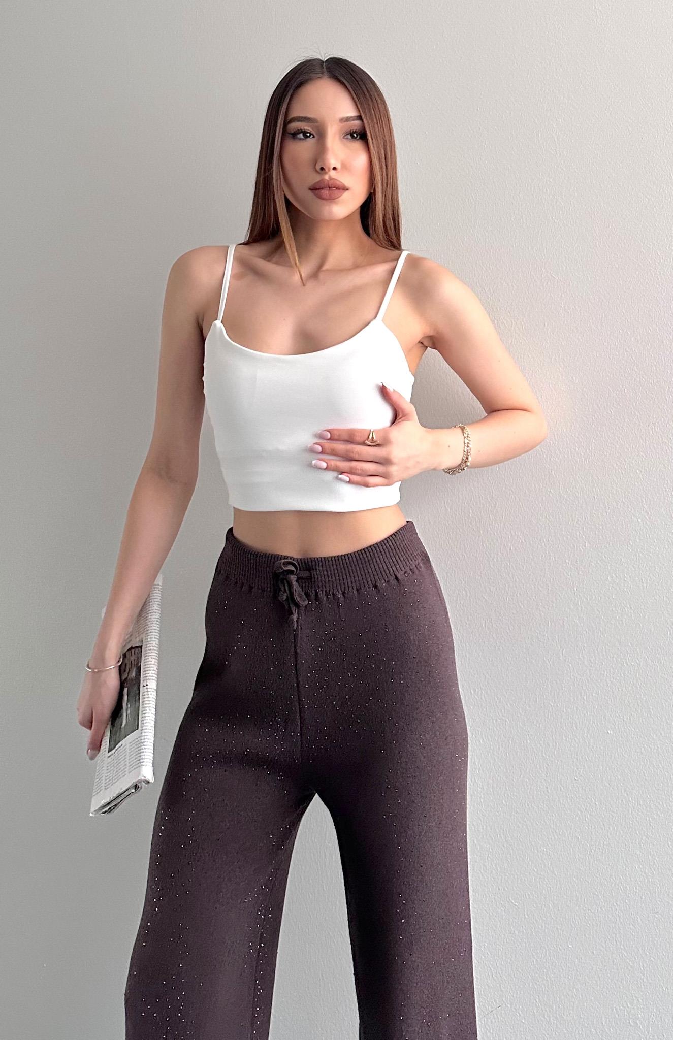 Gloplu Askılı Atlet BEYAZ