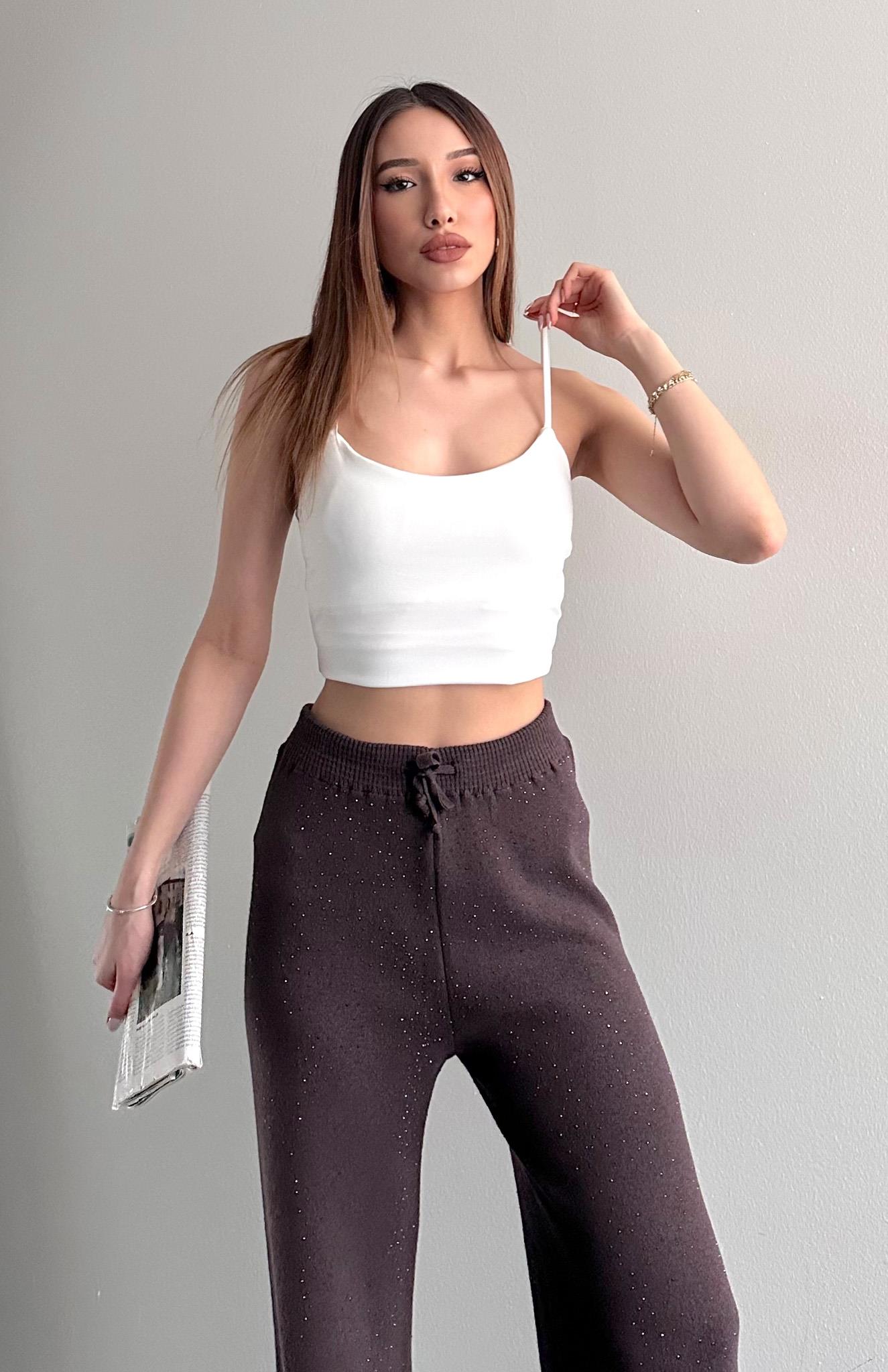 Gloplu Askılı Atlet BEYAZ