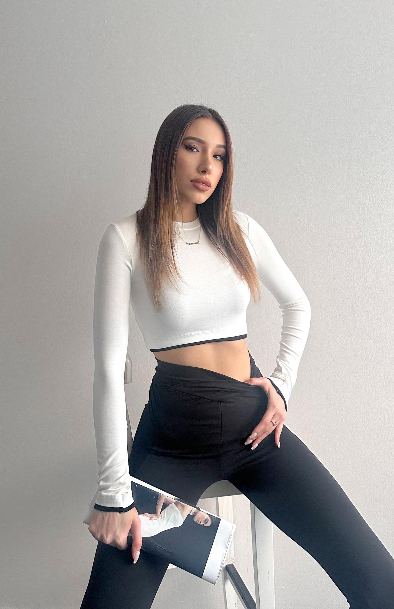 Biye Detaylı Bluz EKRU