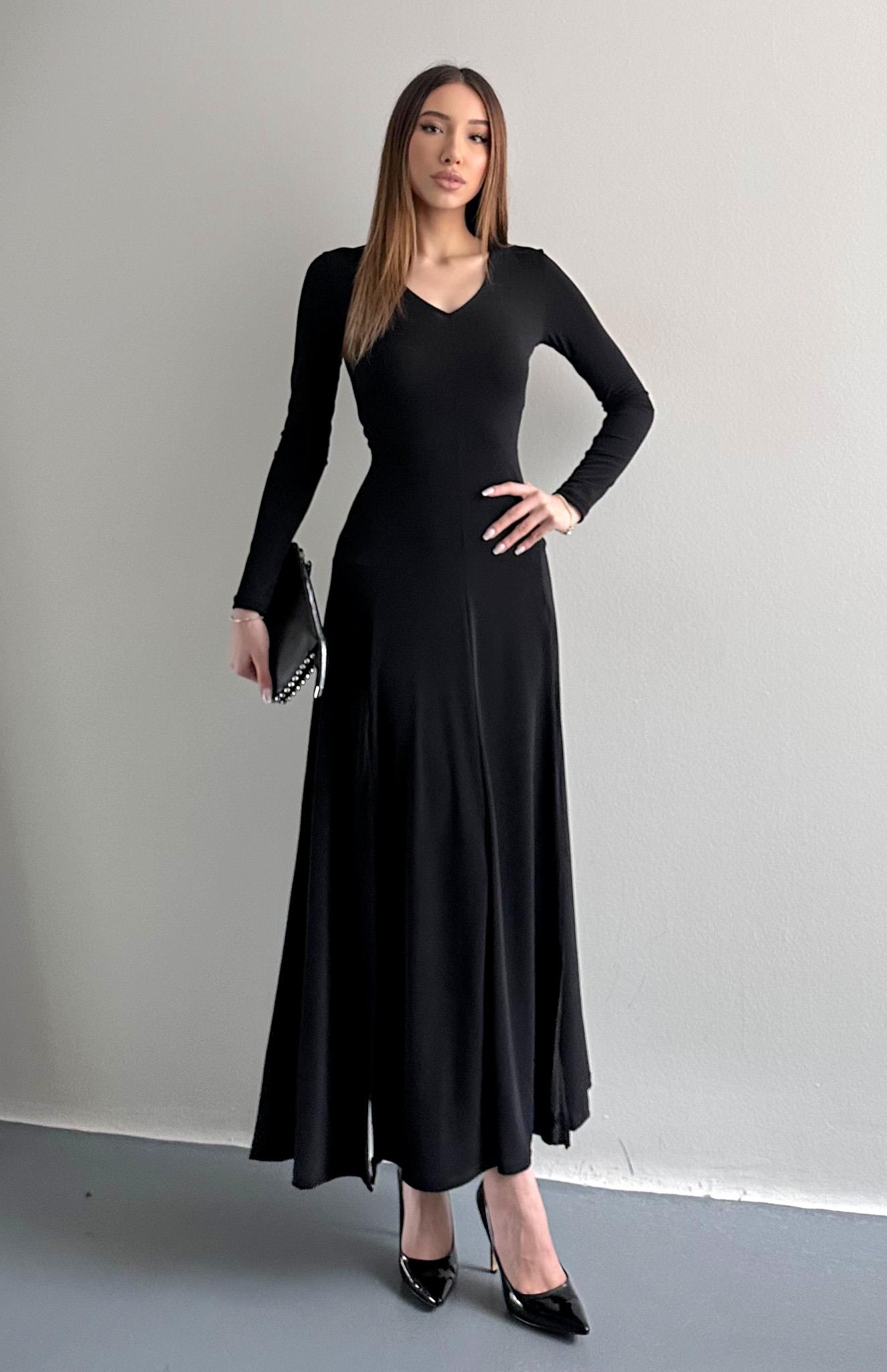 Uzun Elbise SİYAH