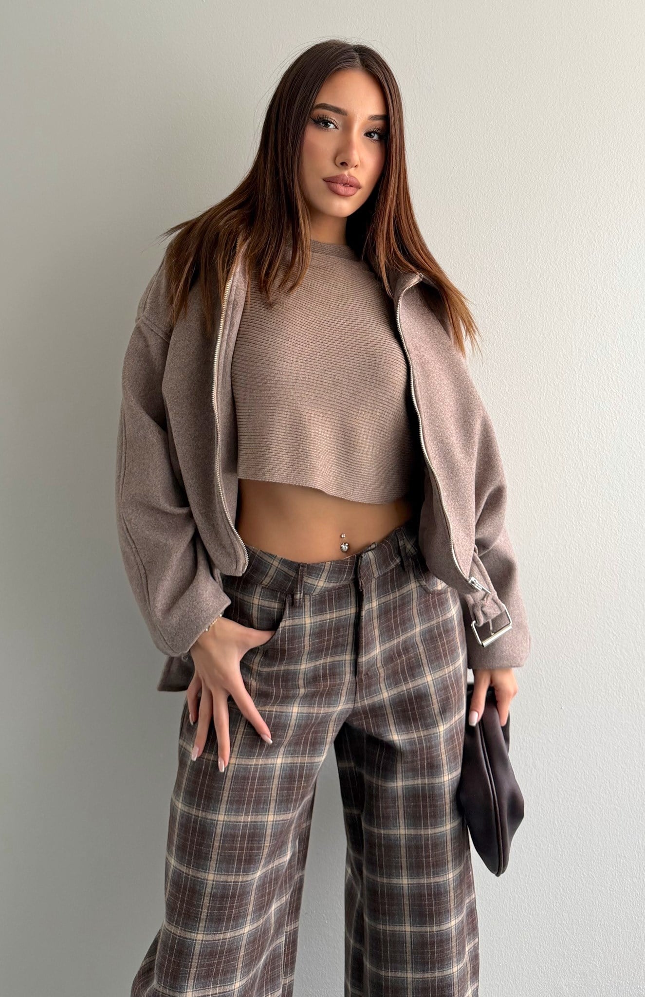Bomber Kaşe Mont BEJ