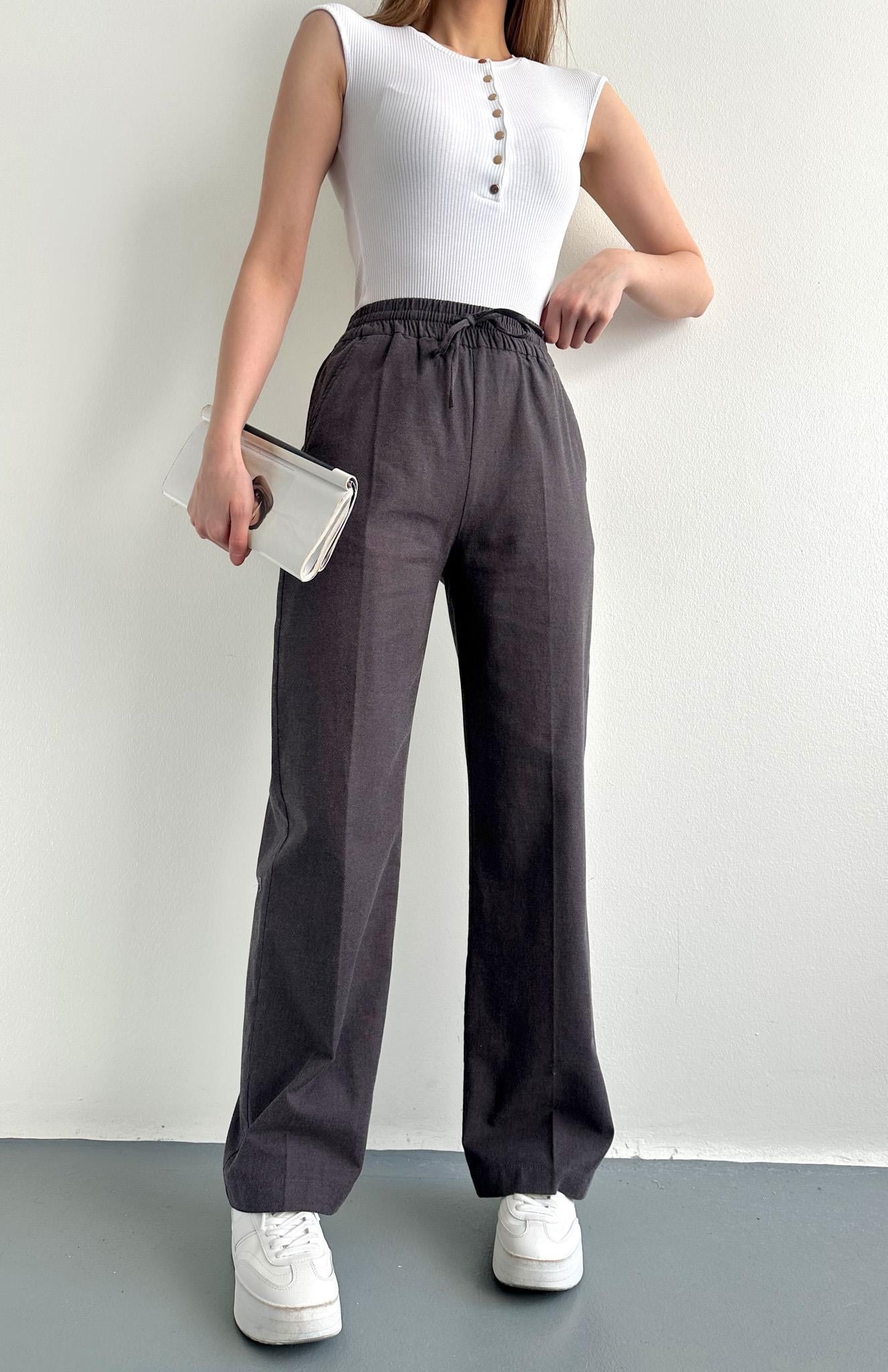 Pijama Pantolon KAHVERENGİ