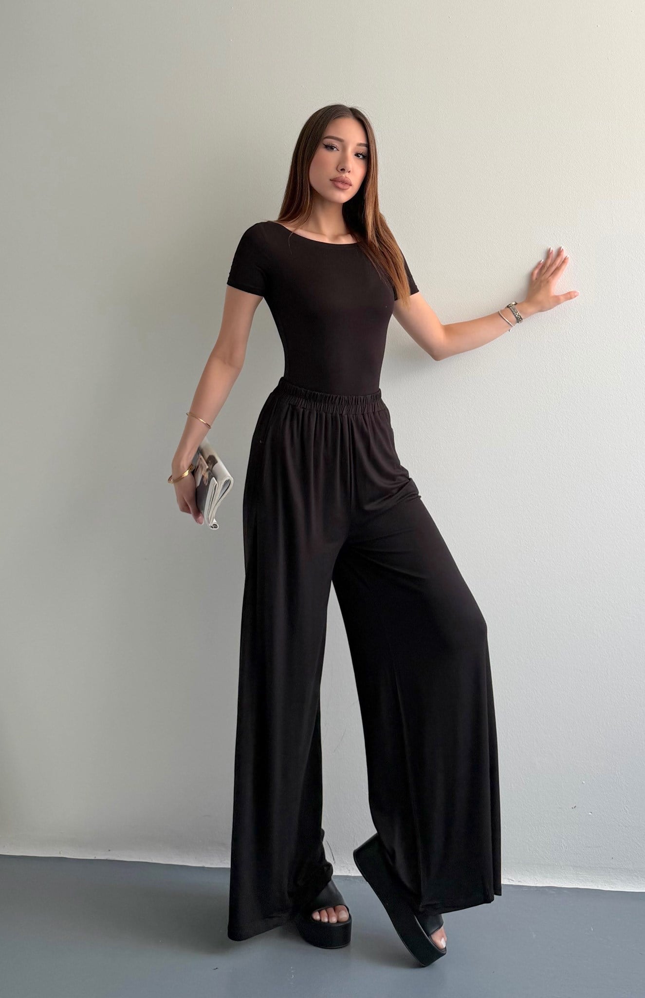 Bluz Pantolon Takım SİYAH