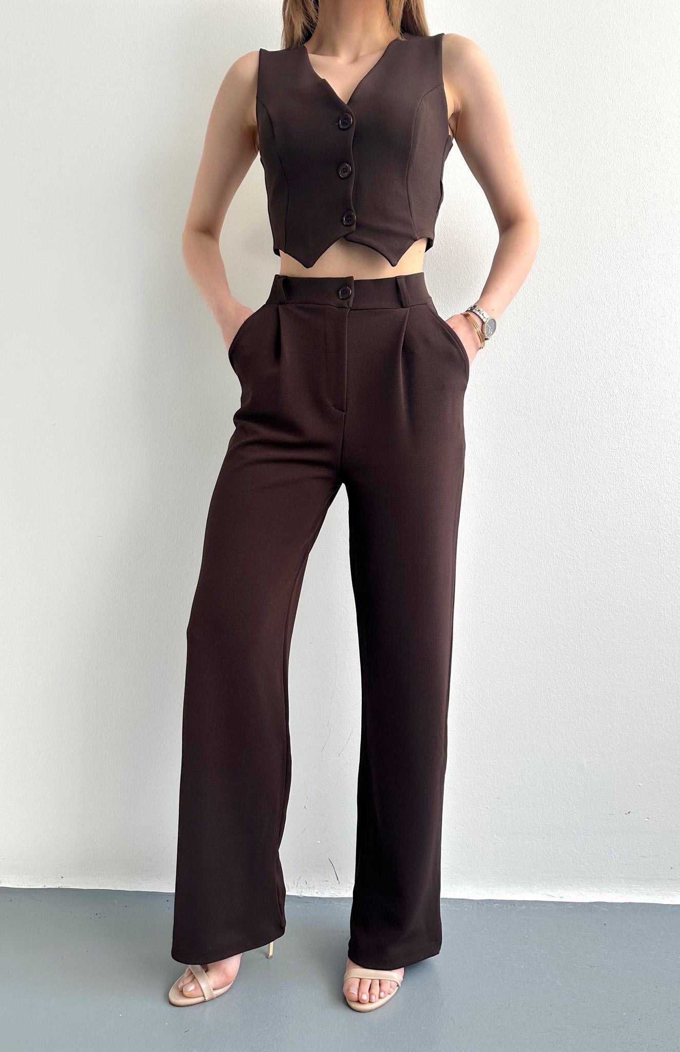 Yelekli Takım A.KAHVE