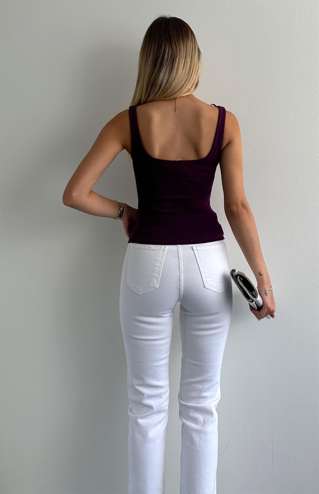 Askılı Atlet BORDO