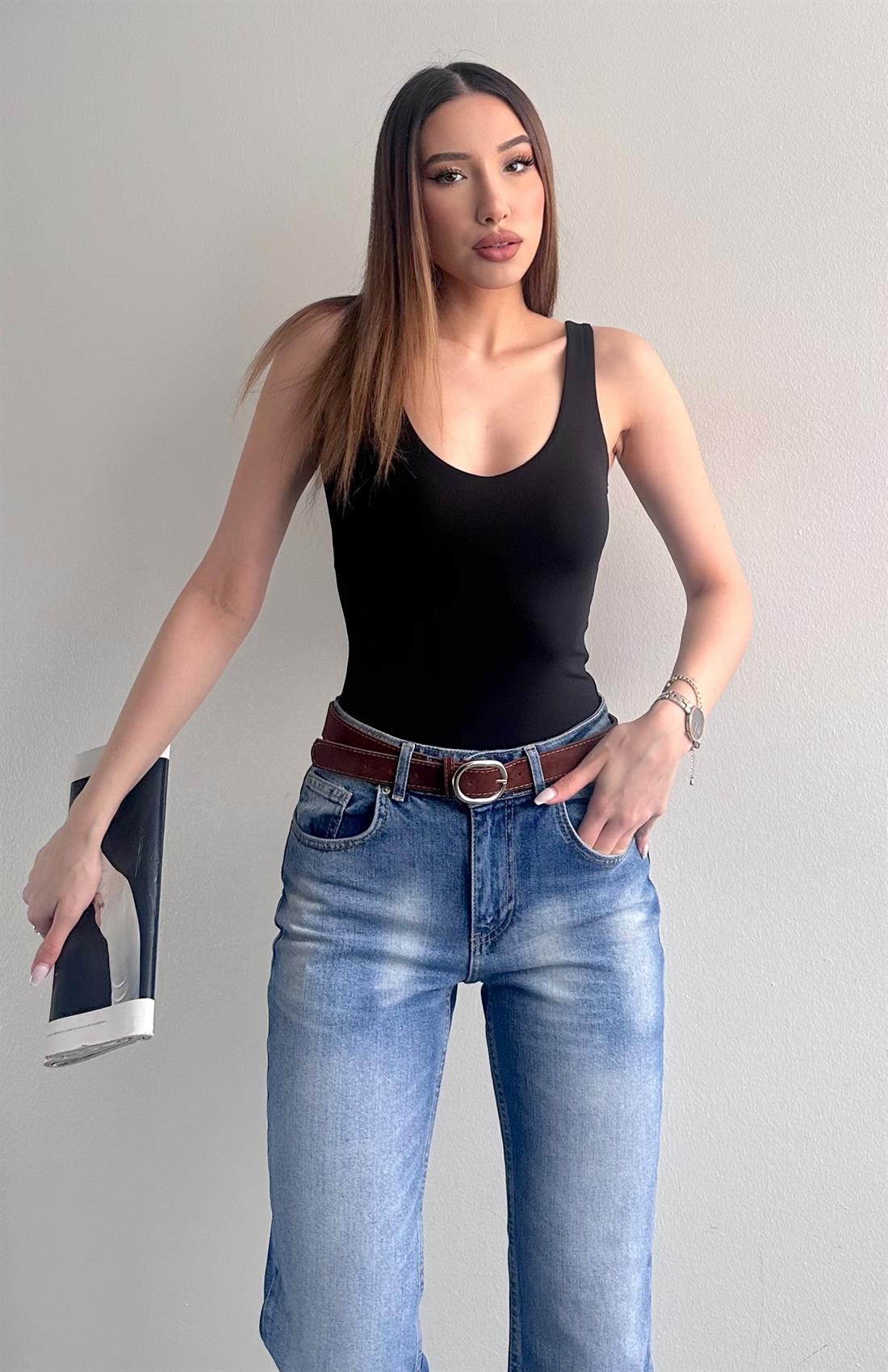 Askılı Atlet SİYAH