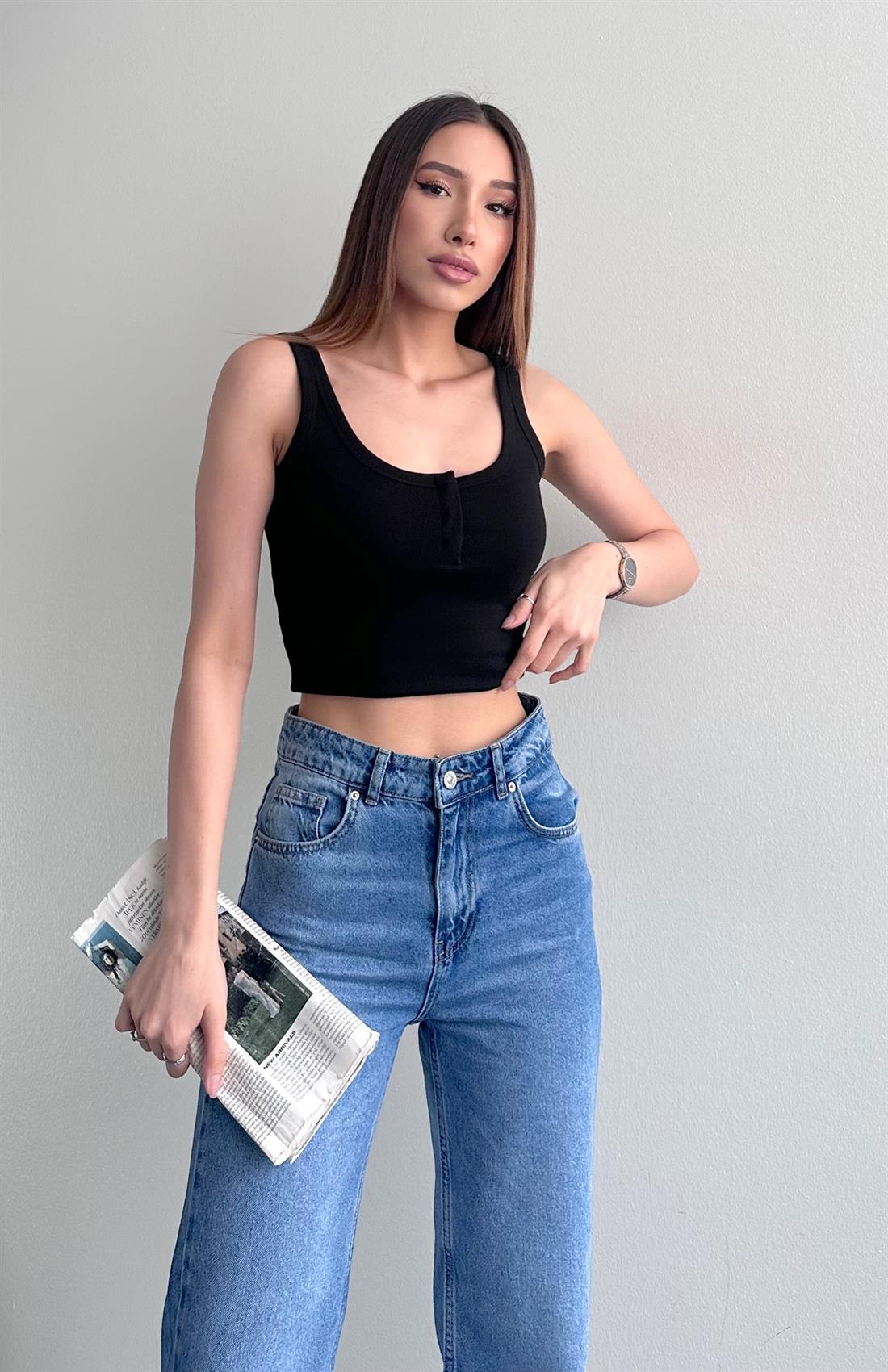 Askılı Atlet SİYAH