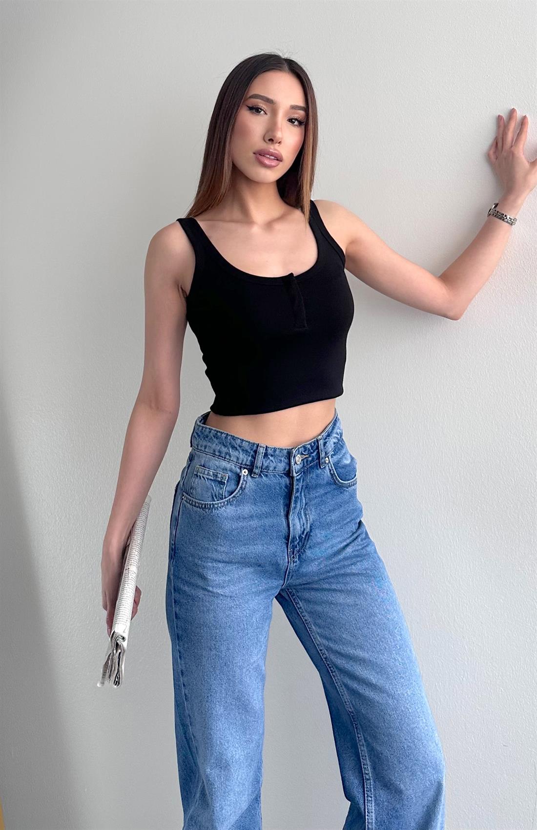 Askılı Atlet SİYAH