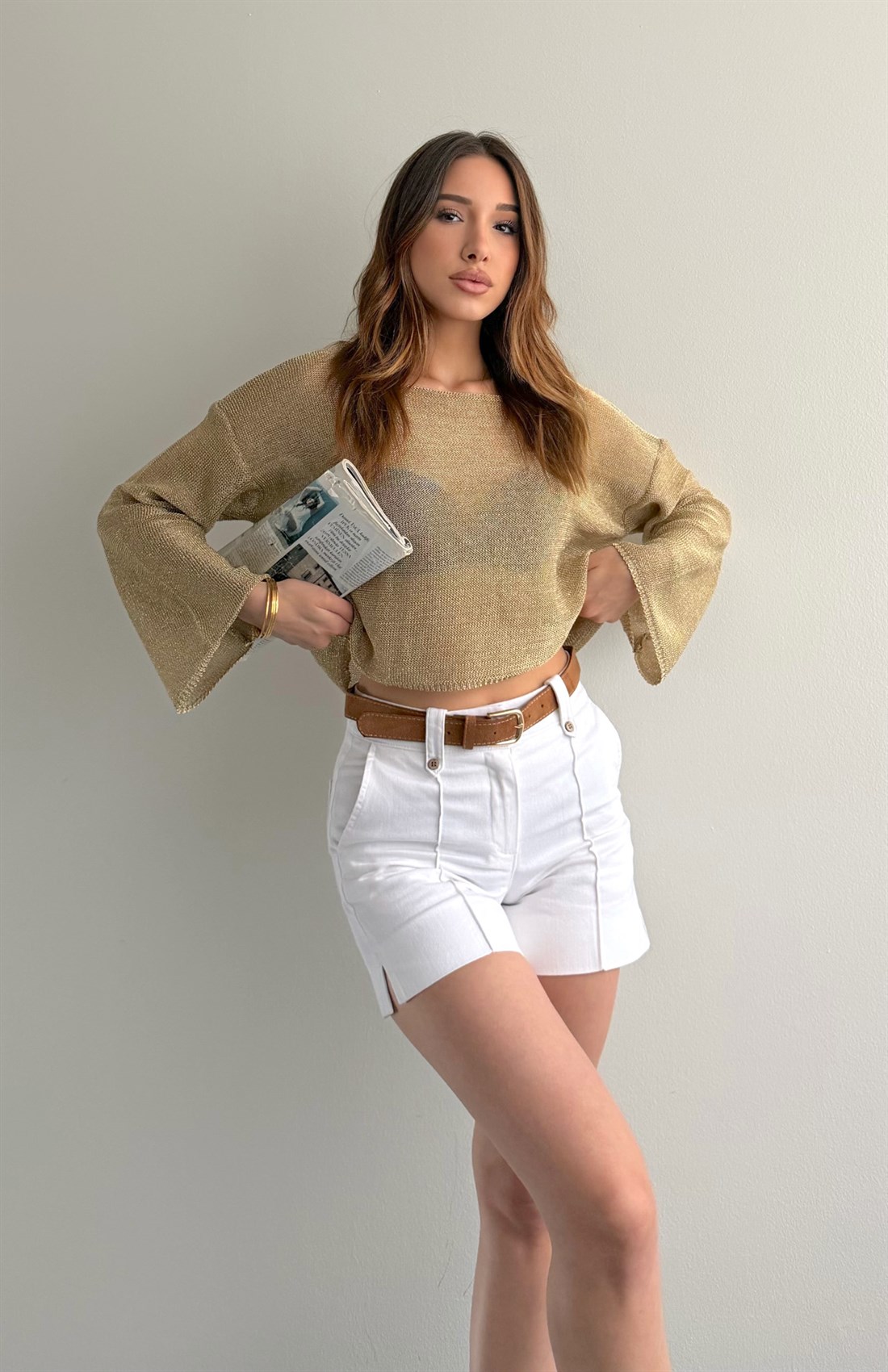 Beachwear Triko GOLD