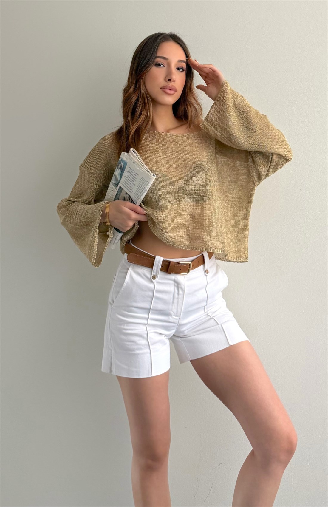 Beachwear Triko GOLD