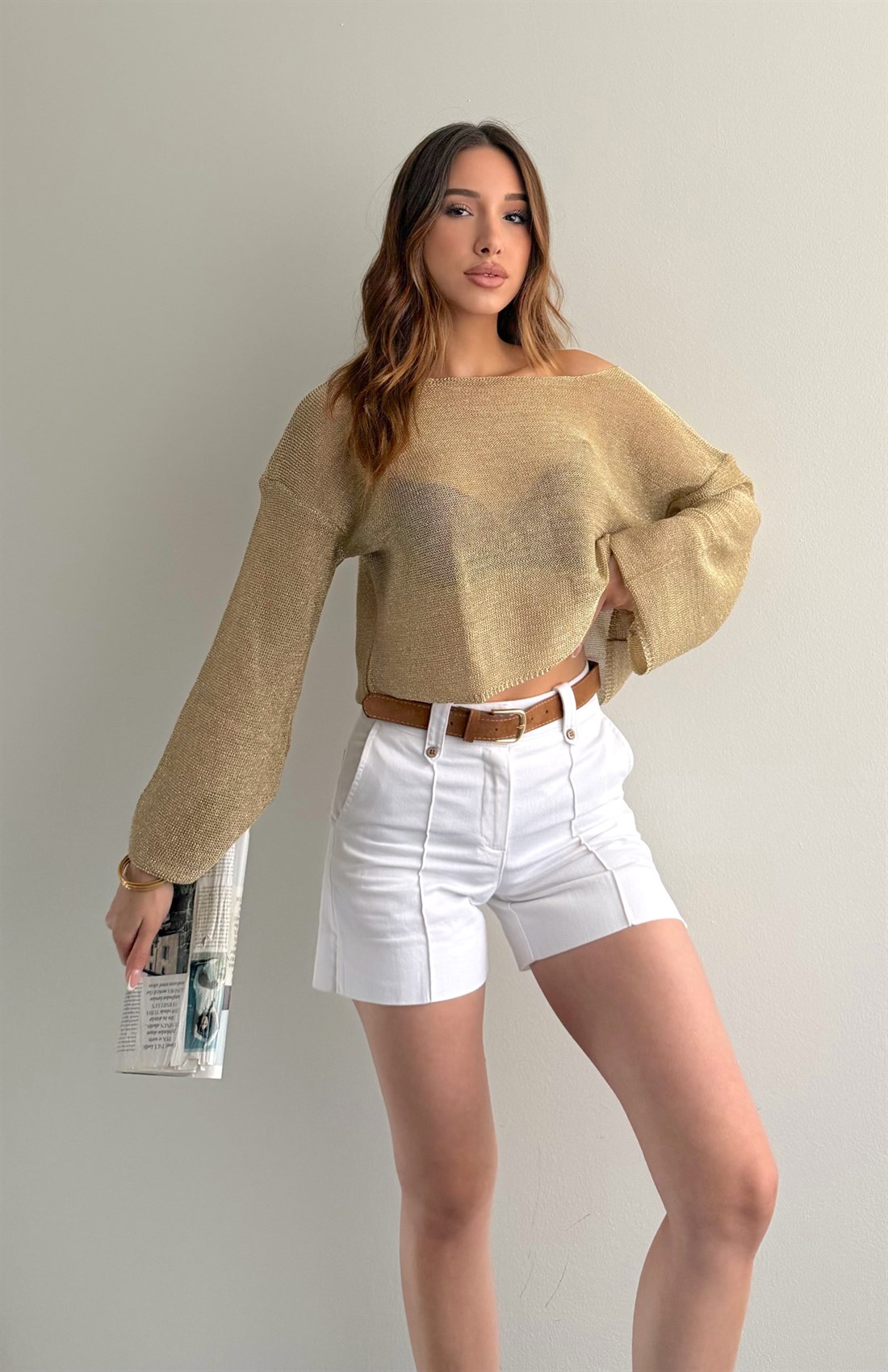 Beachwear Triko GOLD