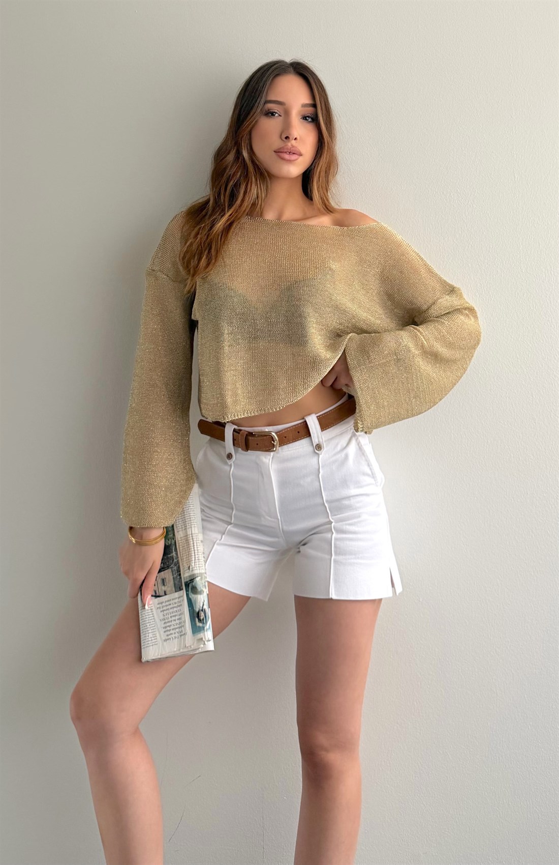Beachwear Triko GOLD