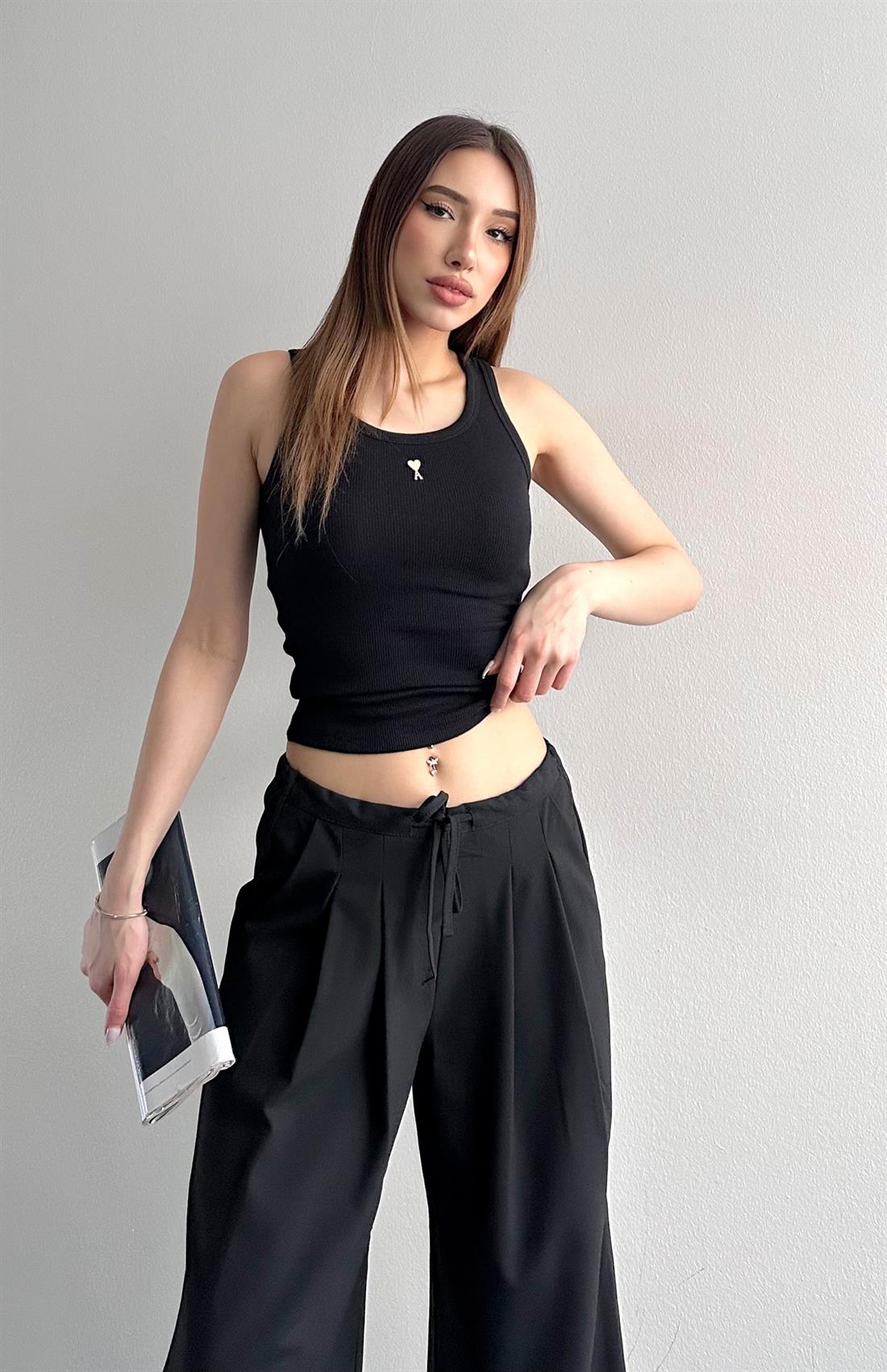 Kalp Bronşlu Atlet SİYAH