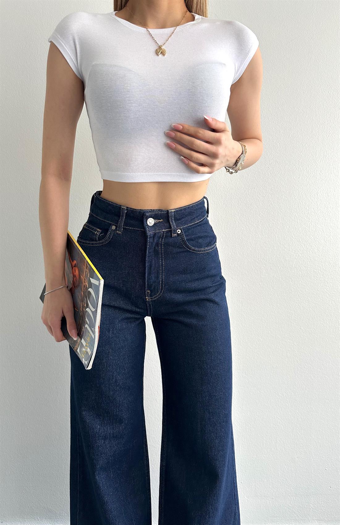 Pamuk Ve Modal Karışımlı Atlet BEYAZ