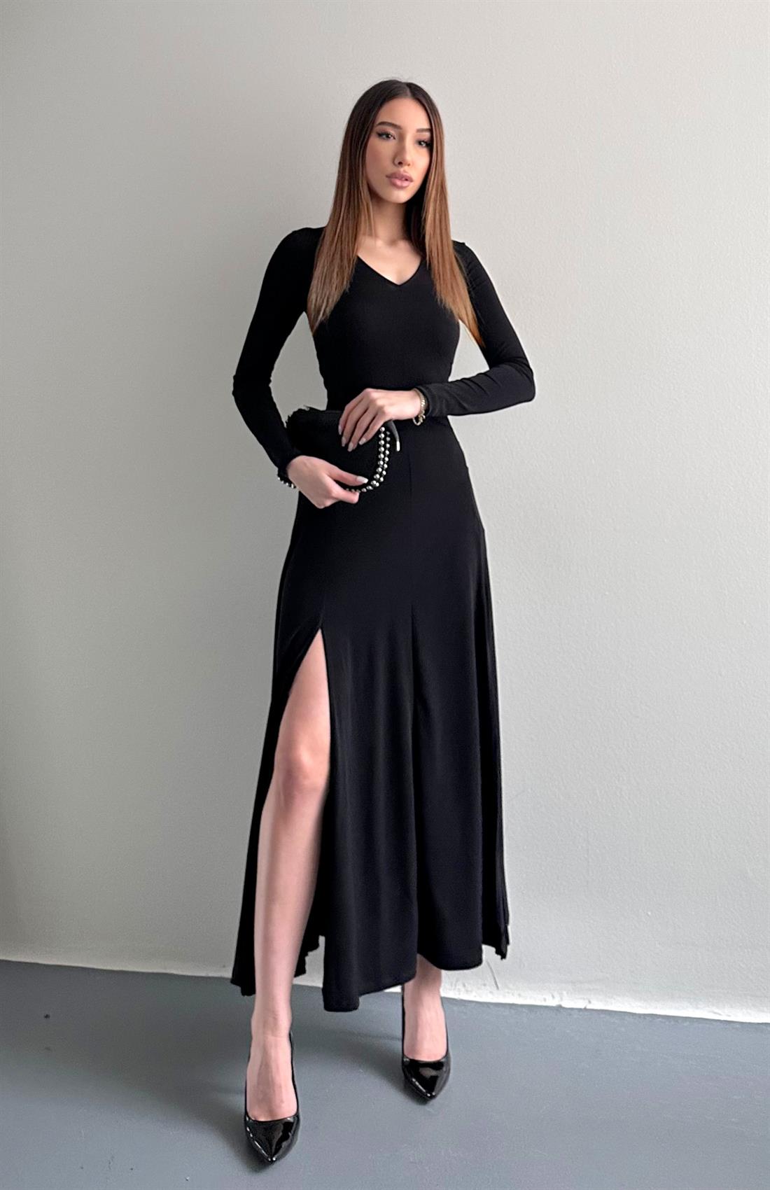 Uzun Elbise SİYAH