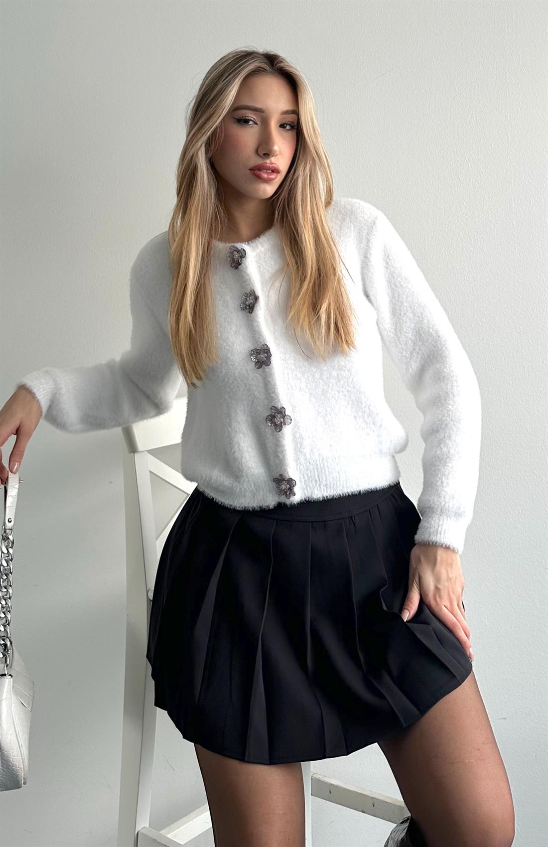 Klasik Düz Etek SİYAH