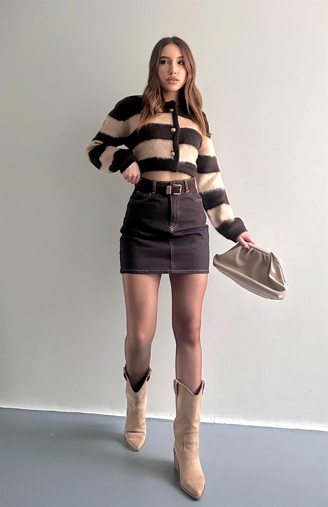 Kot Etek KAHVERENGİ