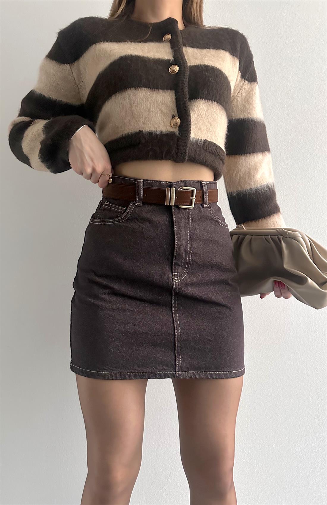 Kot Etek KAHVERENGİ