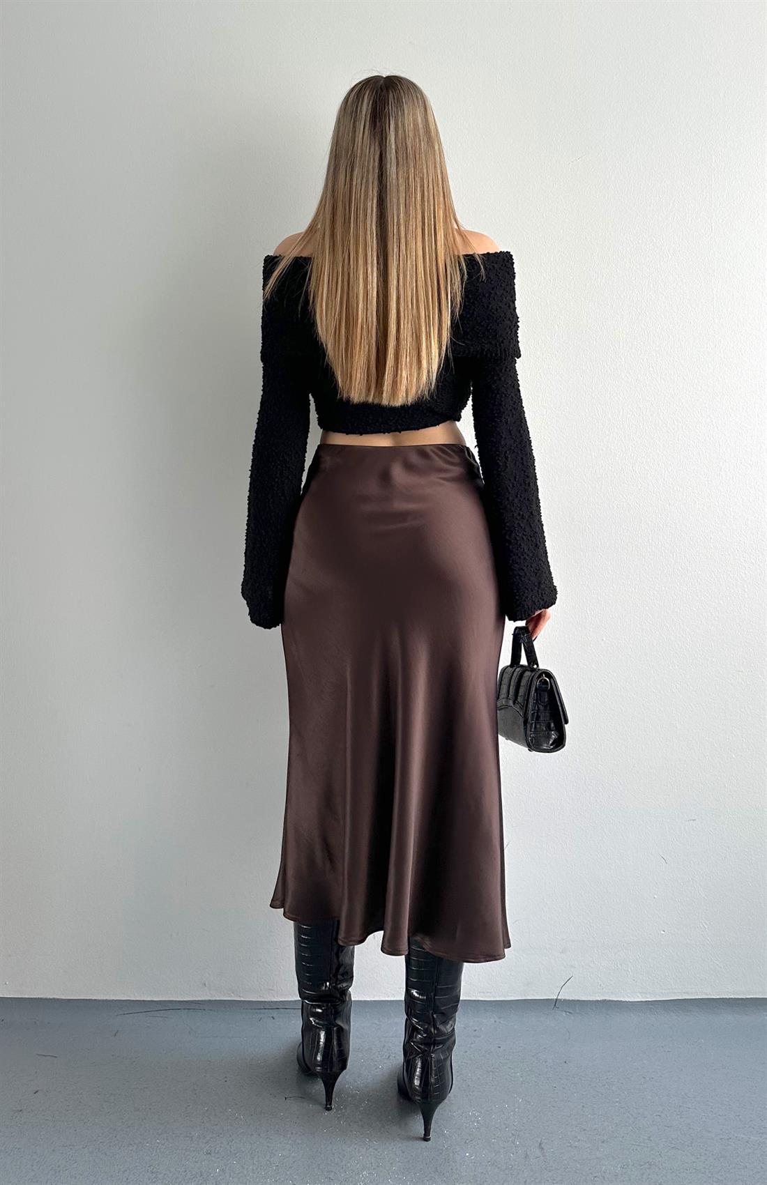 Verev Saten Etek A.KAHVE