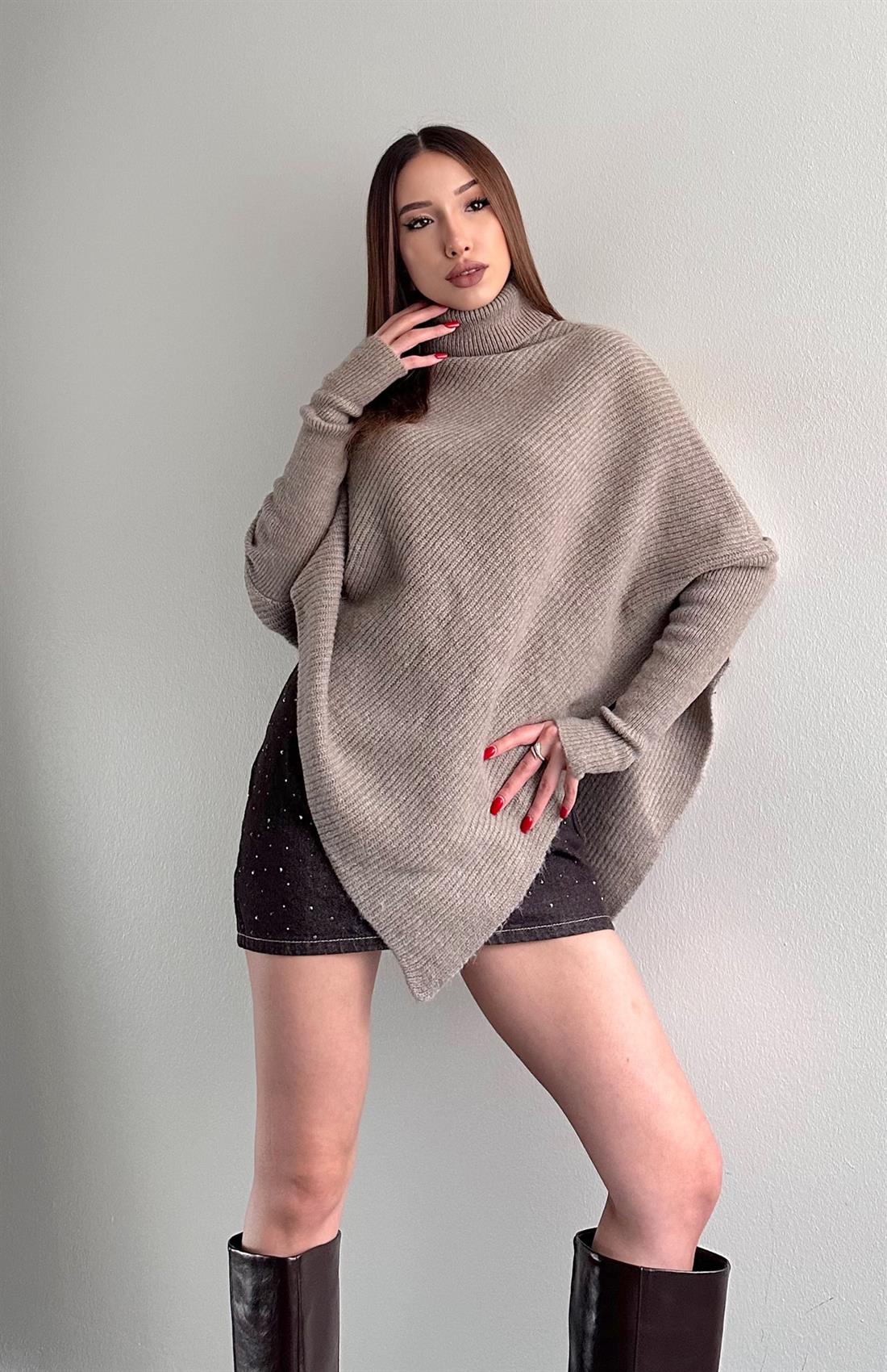 Boğazlı Triko Kazak A.VİZON