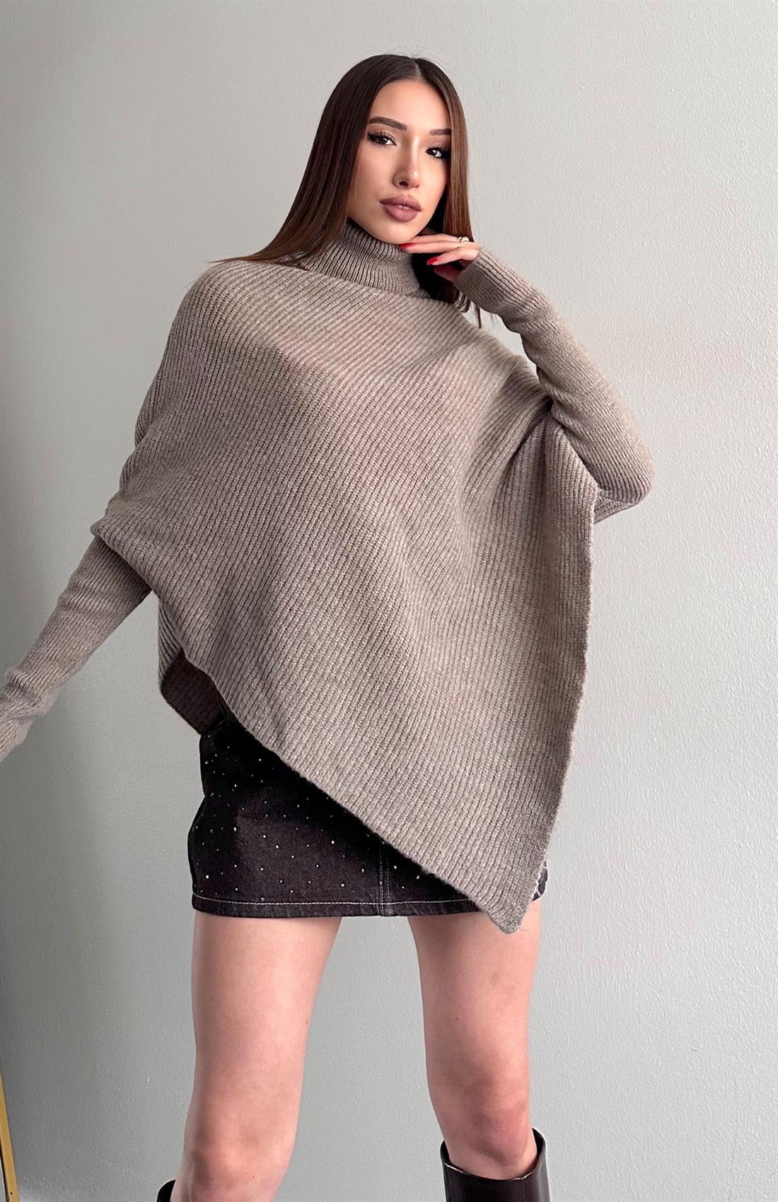 Boğazlı Triko Kazak A.VİZON