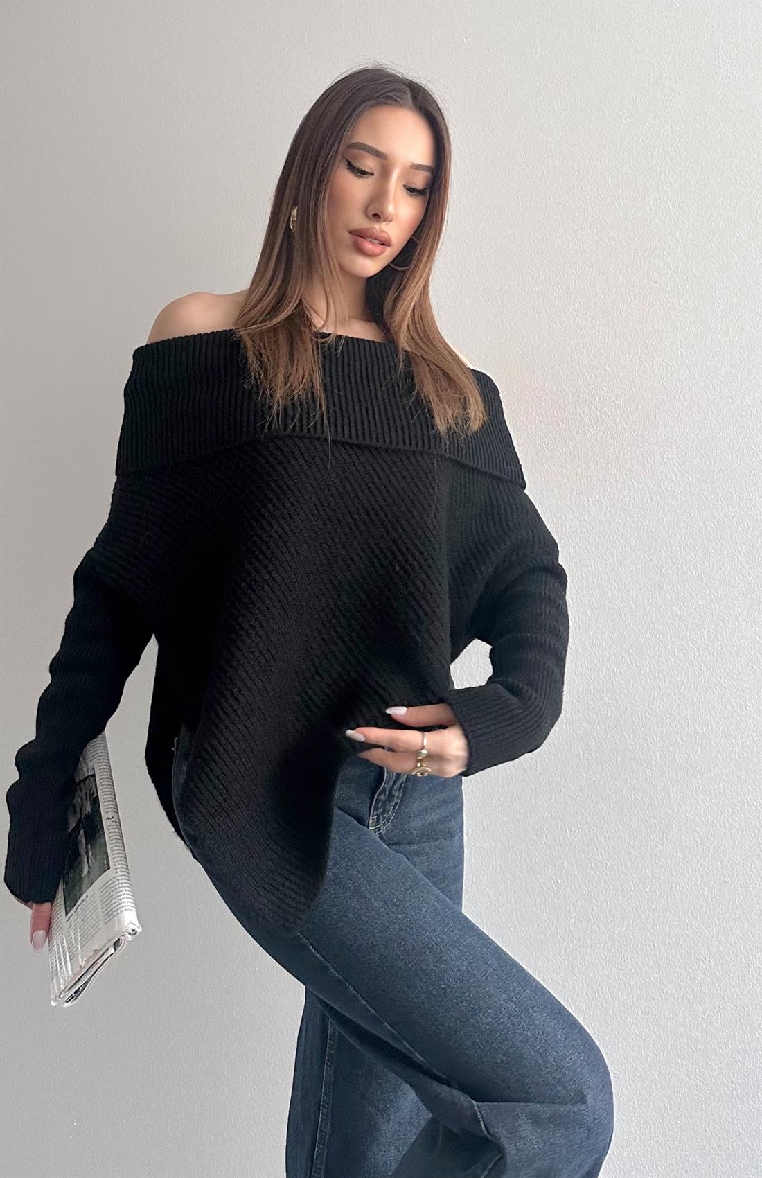 Madonna Yaka Kazak SİYAH