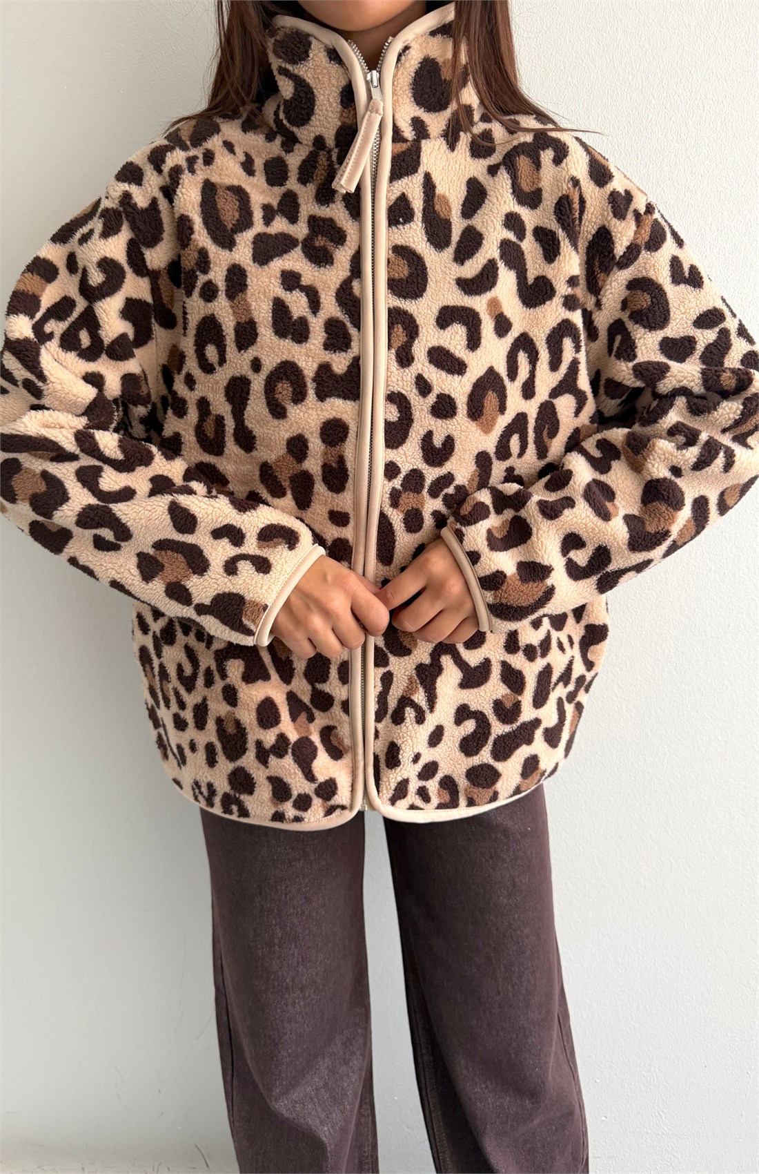 Leopar Desen  Polar Mont BEJ