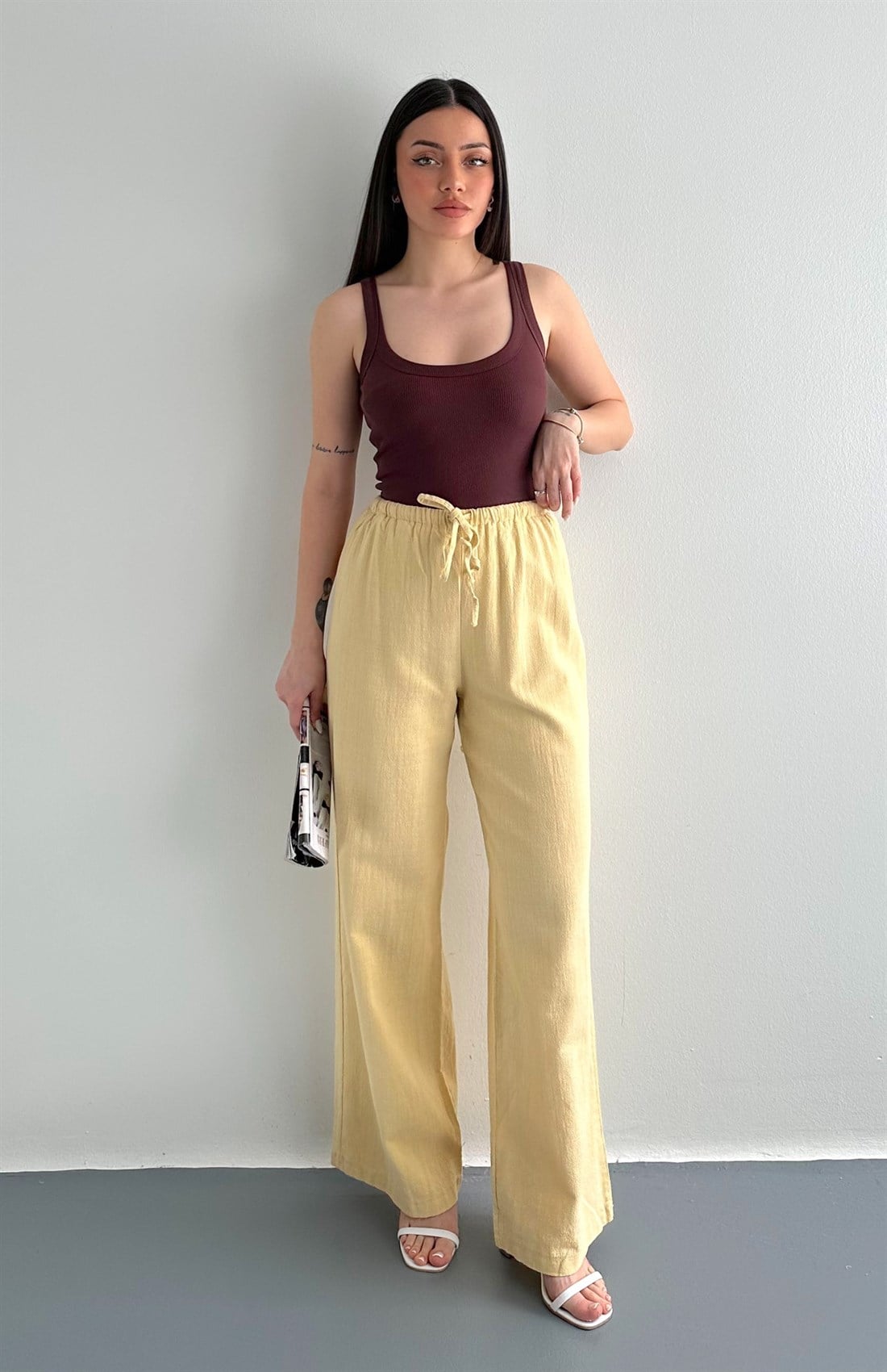Keten Pantolon SARI