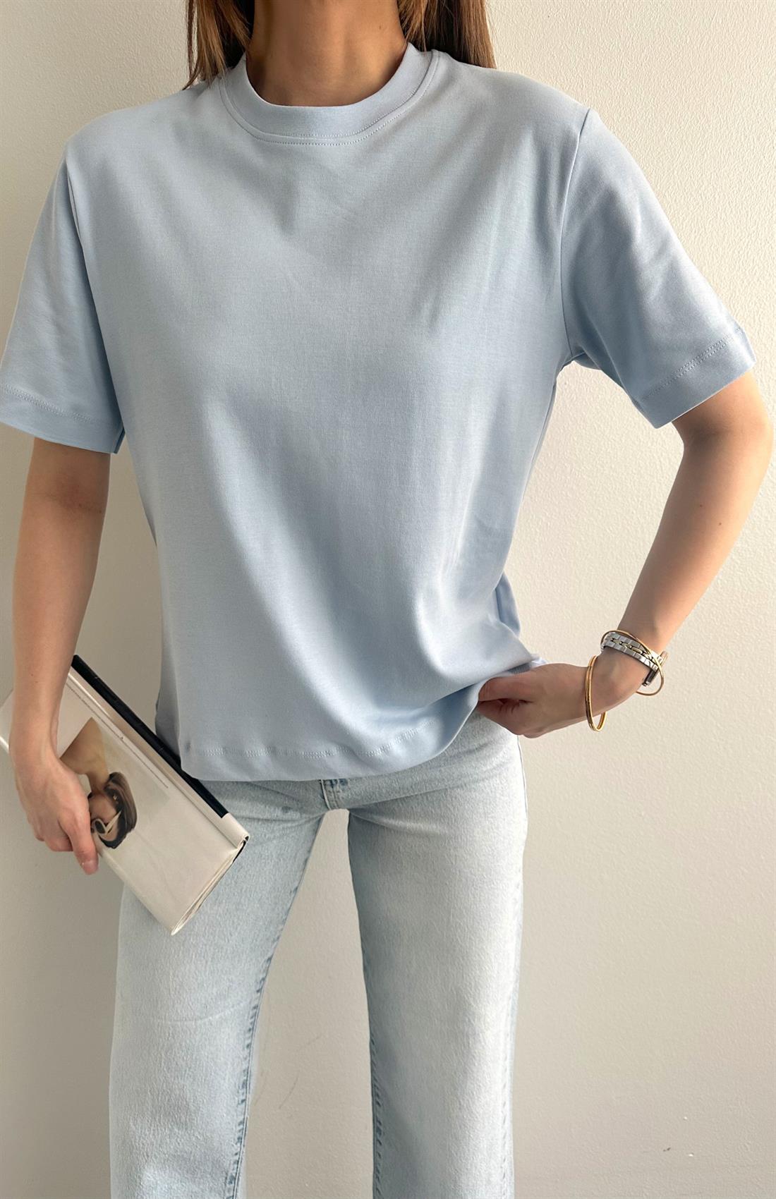 Cos Kısa Kol Tshırt B.MAVİ