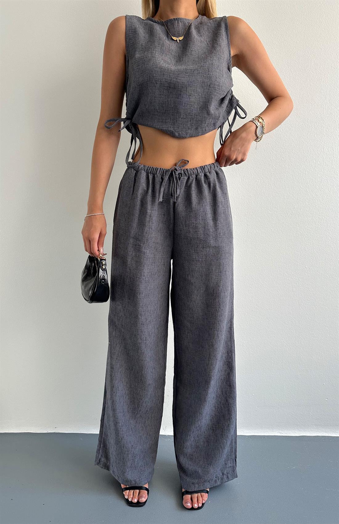 Bluz Pantolon Takım ANTRASİT