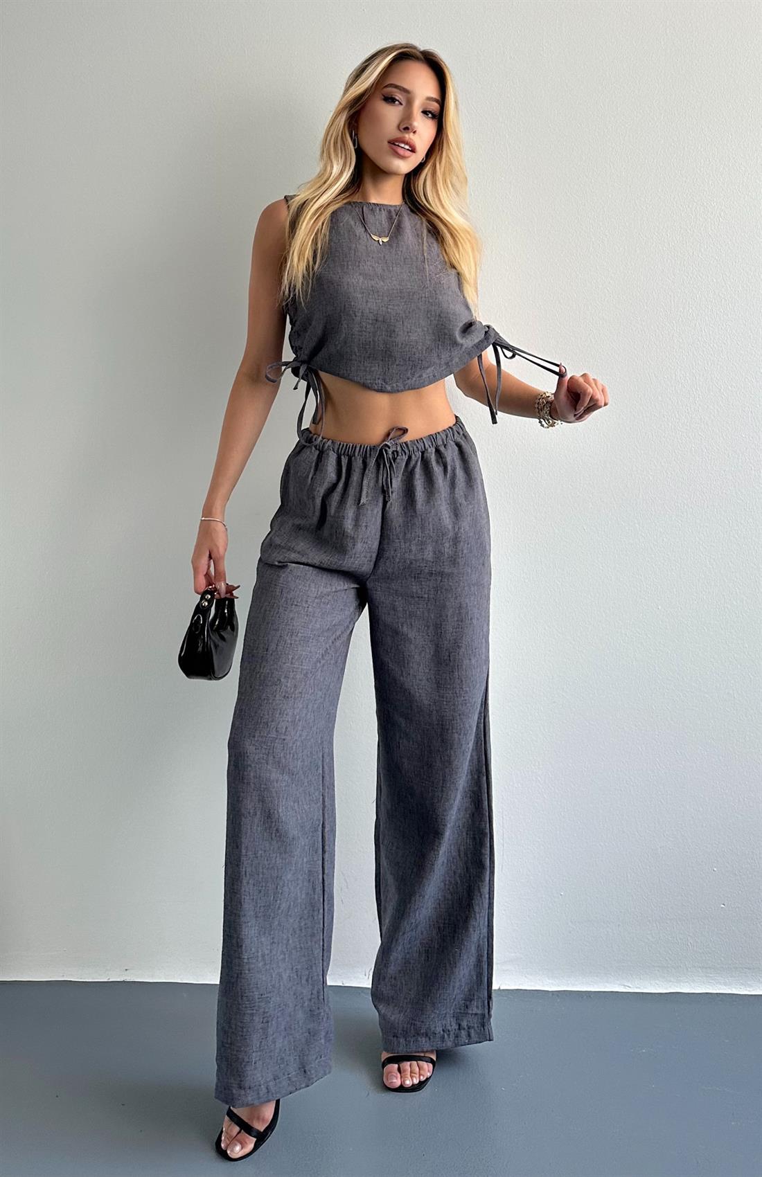 Bluz Pantolon Takım ANTRASİT