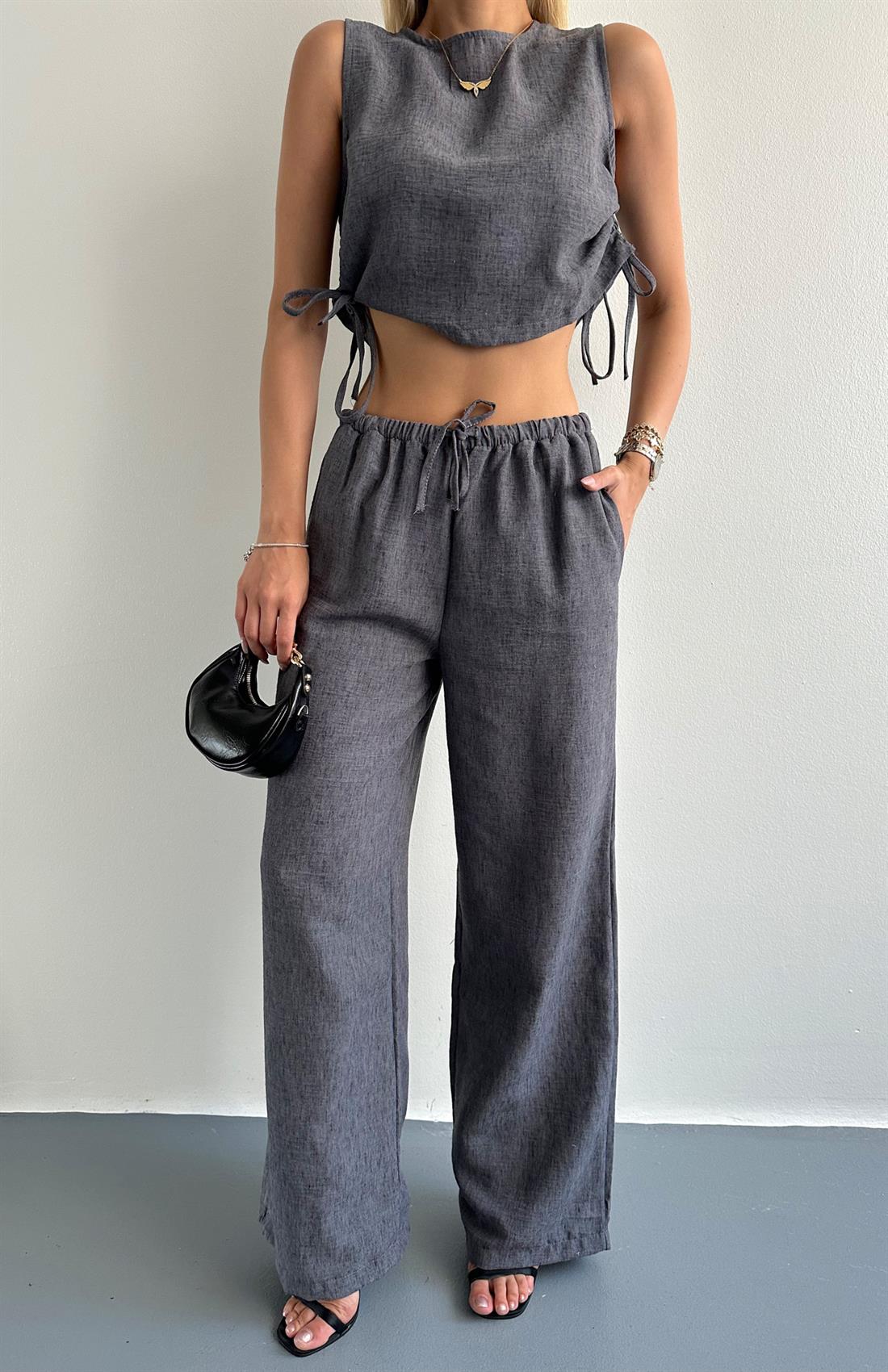 Bluz Pantolon Takım ANTRASİT