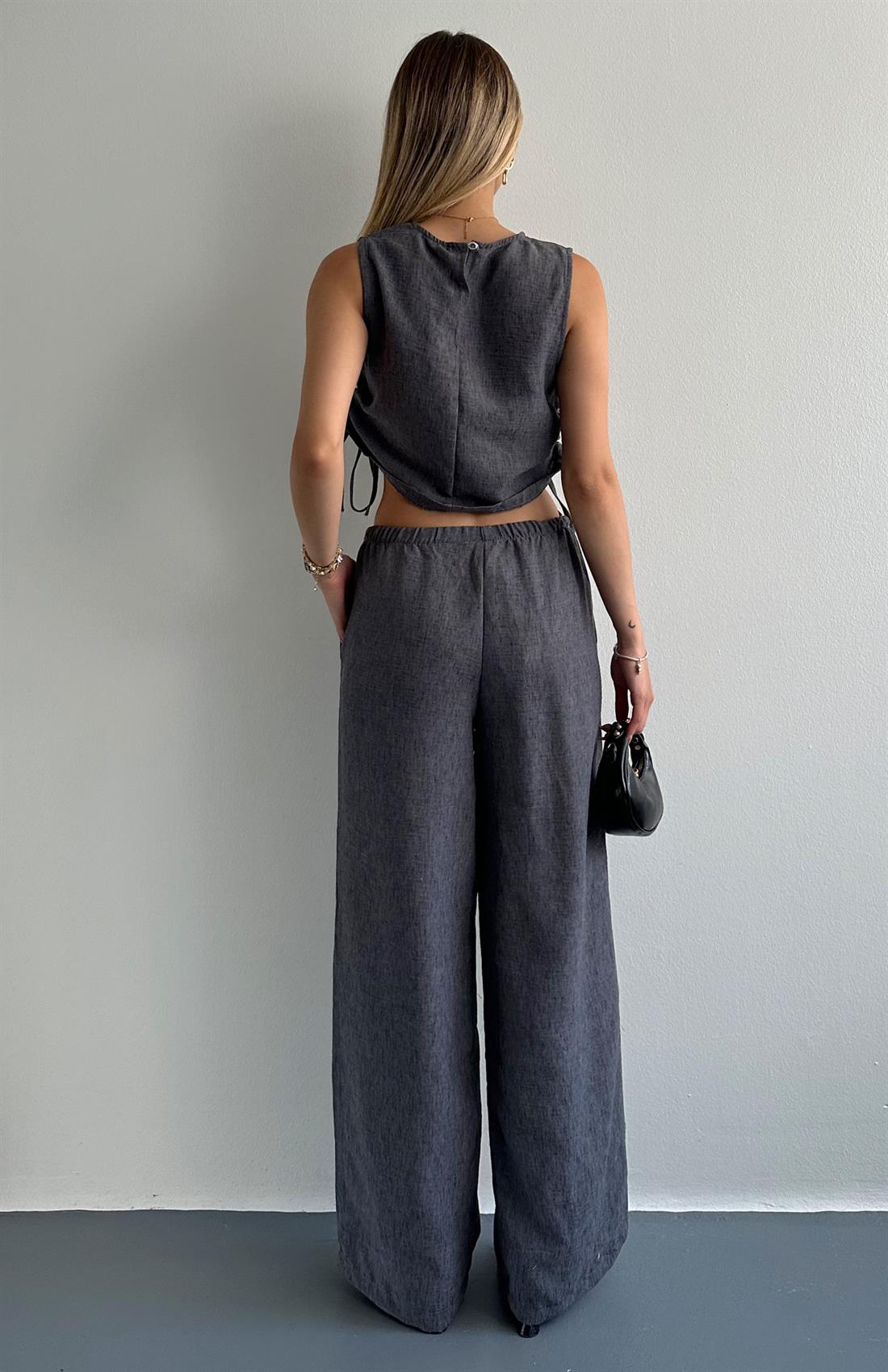 Bluz Pantolon Takım ANTRASİT