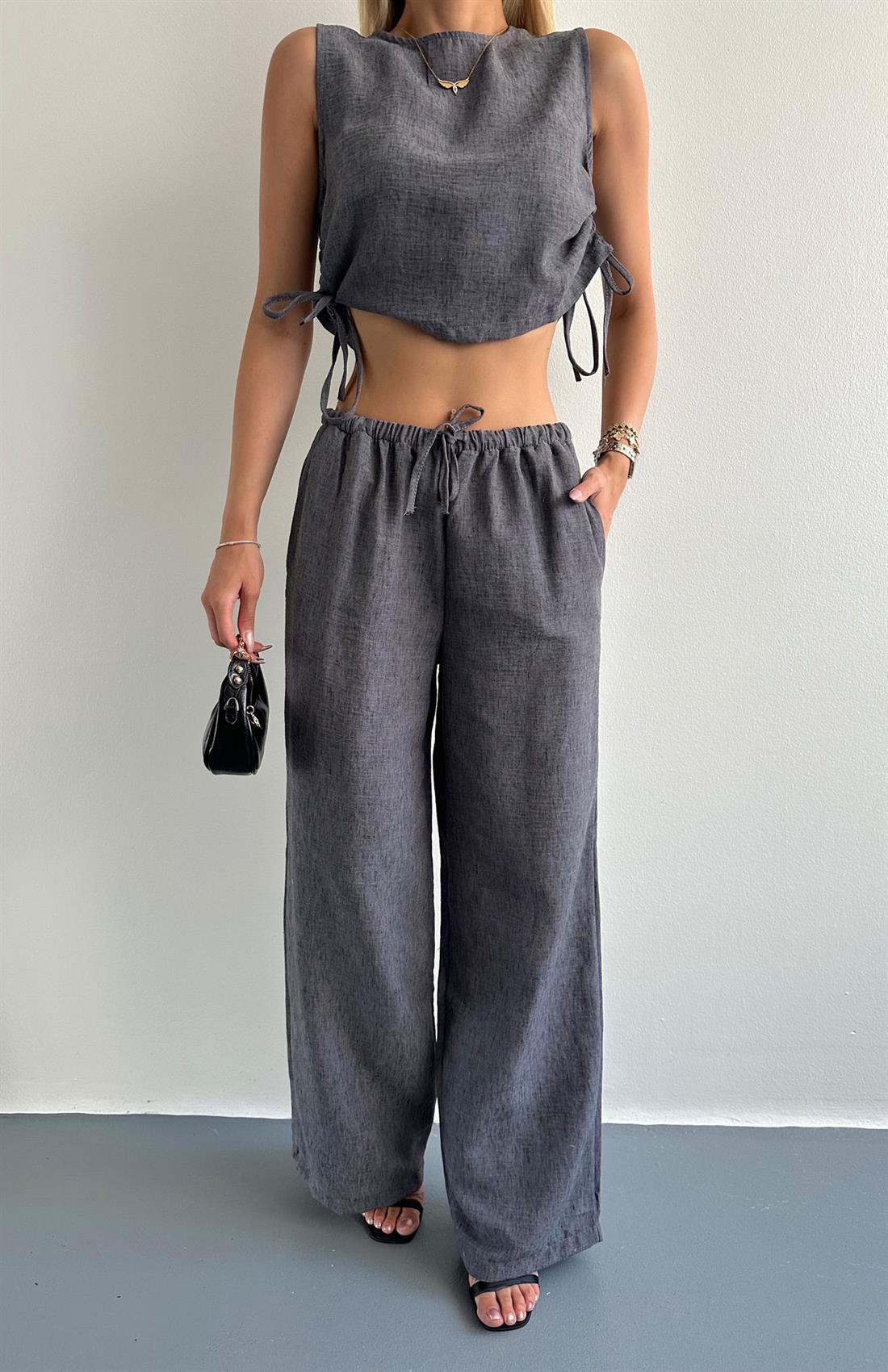 Bluz Pantolon Takım ANTRASİT