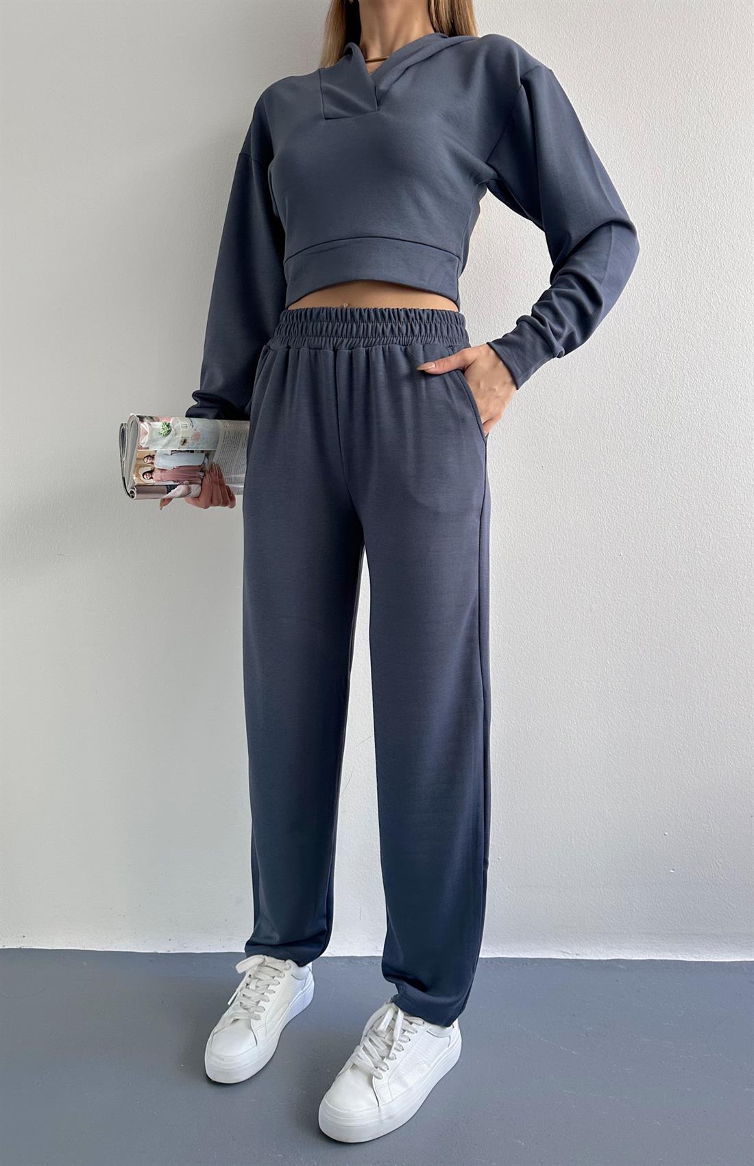 Kapşonlu Takım ANTRASİT